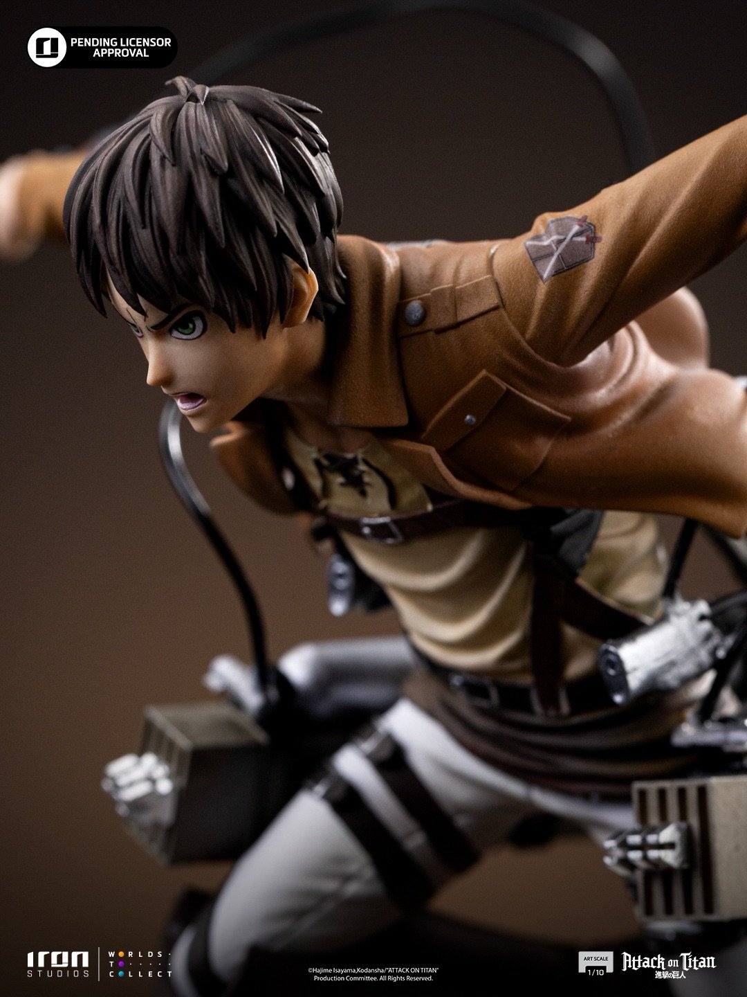 Iron Studios Eren Yeager - Attack on Titan - Art Scale 1/10 (FREE Delivery Within Metro Manila) - Image 2