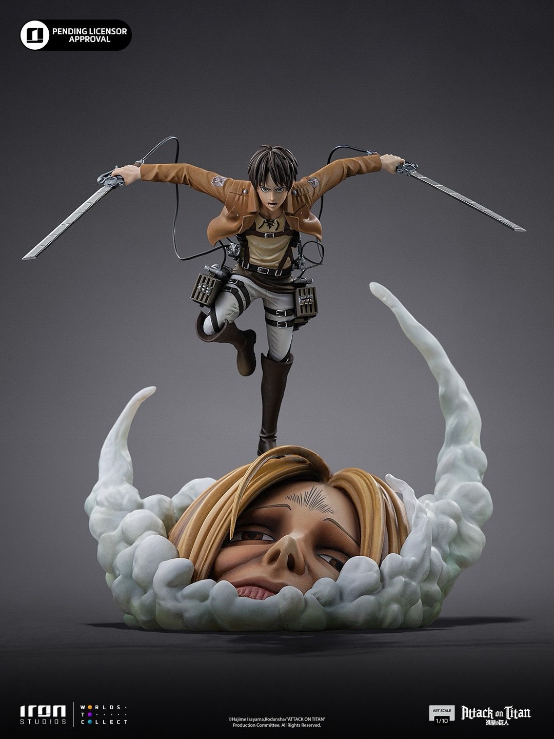 Iron Studios Eren Yeager - Attack on Titan - Art Scale 1/10 (FREE Delivery Within Metro Manila) - Image 7