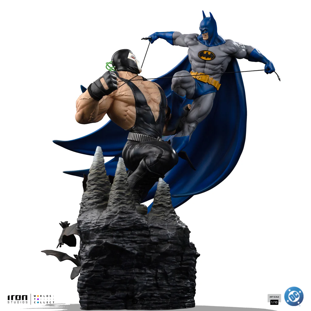 Iron Studios Batman vs Bane - DC Comics - Art Scale 1/10 (FREE DELIVERY Within Metro Manila)