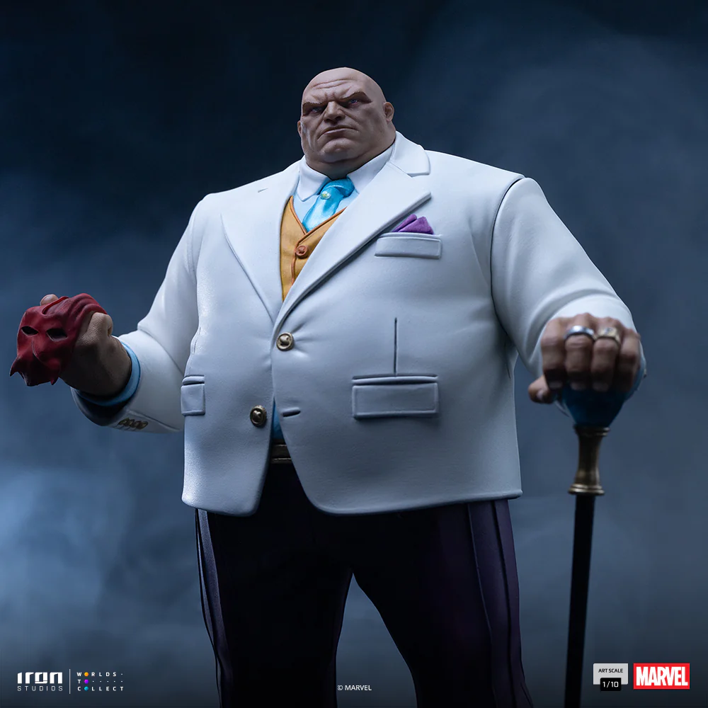 Iron Studios Kingpin - Marvel Comics - Art Scale 1/10 (FREE A4 Poster)