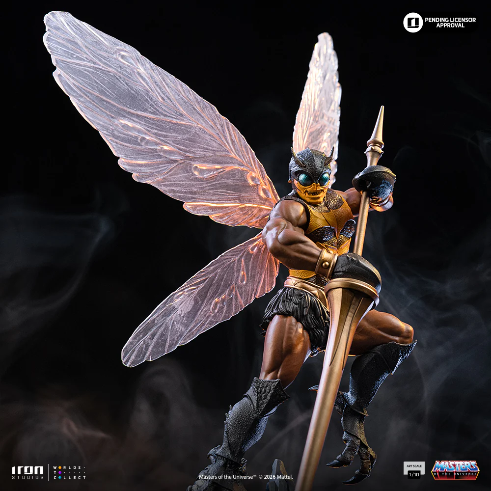 Iron Studios Buzz-Off - Masters of the Universe - Art Scale 1/10 (FREE A4 Poster)