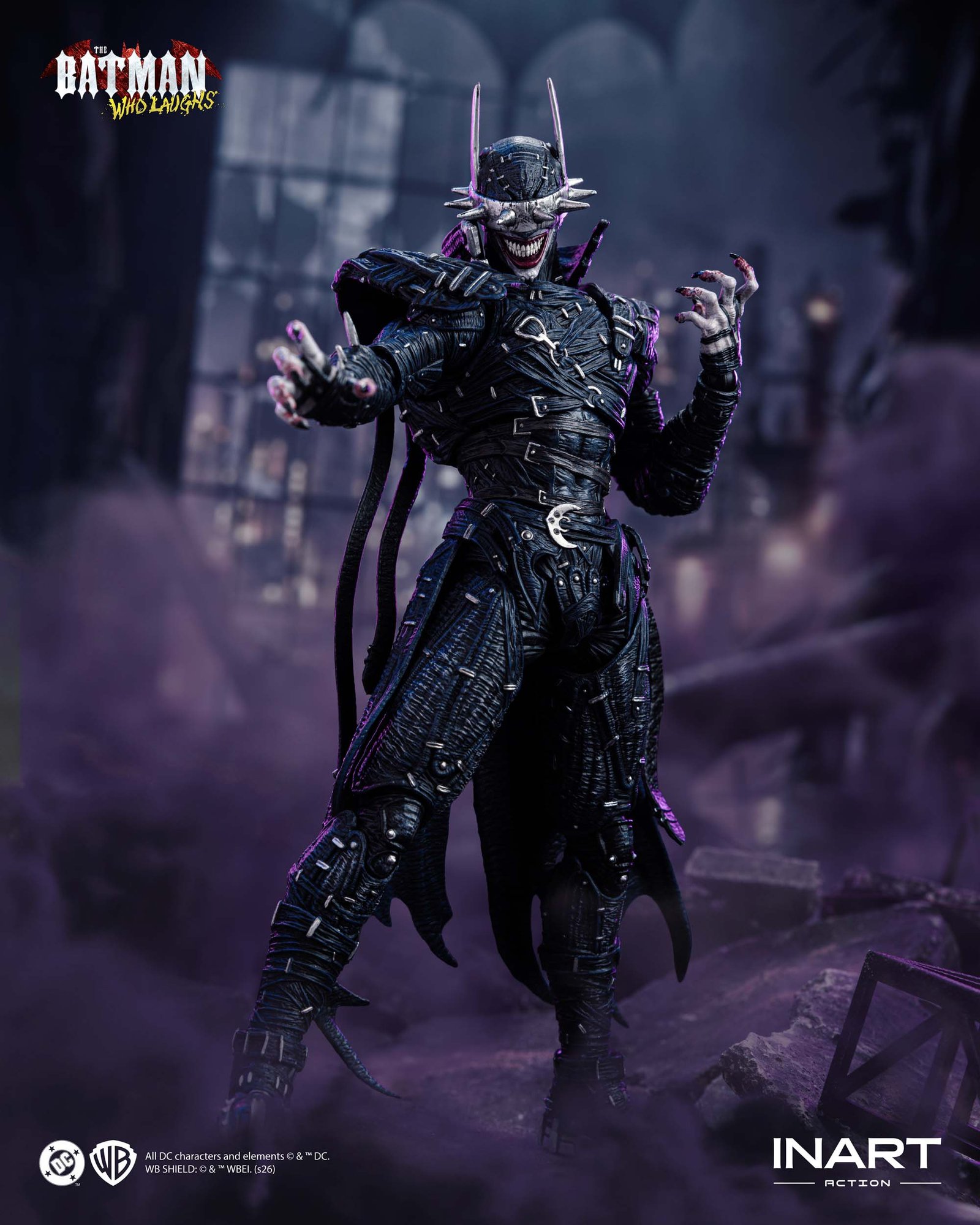 Queen Studios INART Dark Nights: Metal - The Batman Who Laughs 1/12 Action Figure