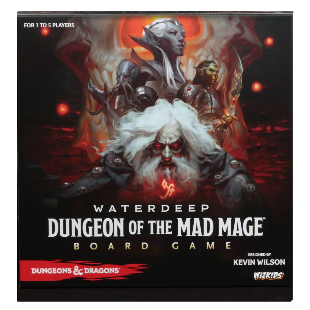 Wizkids Dungeons & Dragons: Waterdeep: Dungeon of the Mad Mage Adventure System Board Game (Standard Edition)