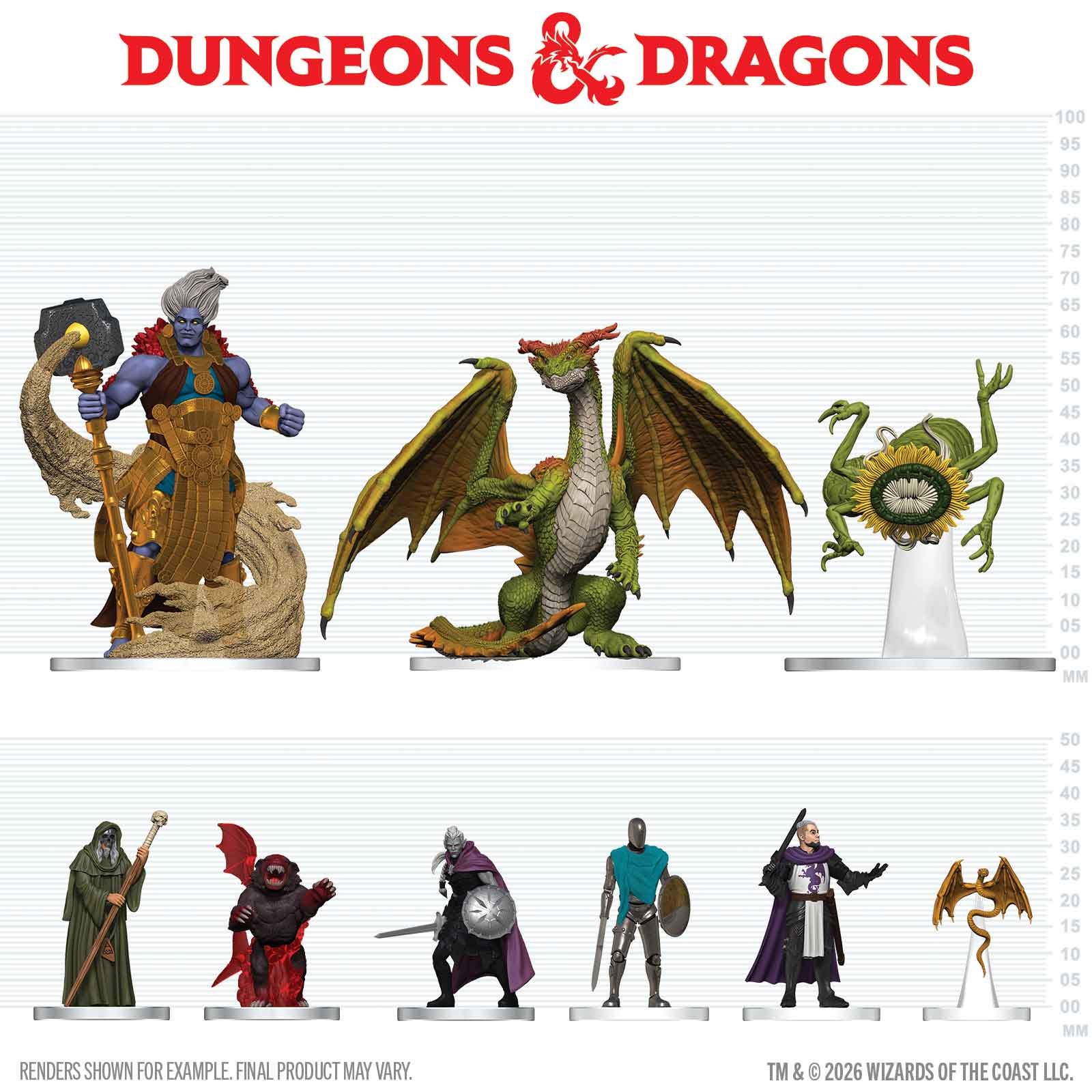 Wizkids Dungeons & Dragons: Icons of the Realms: Adventures in Faerun 10 ct. Booster Brick