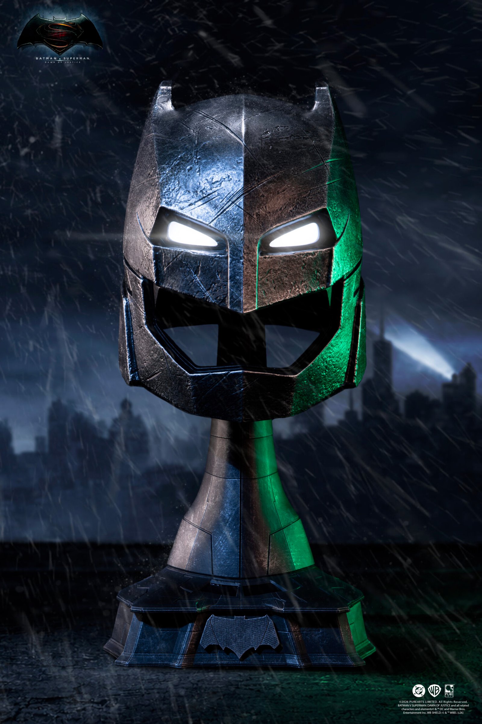 Purearts Batman v Superman: Dawn of Justice Armored Batman Helmet Replica Exclusive Edition (FREE DELIVERY Within Metro Manila)