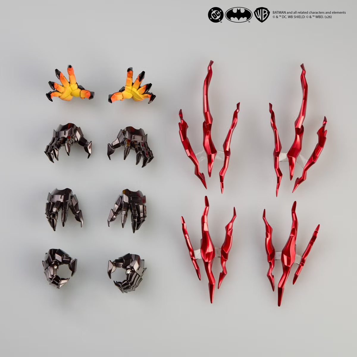 Kaiyodo DC Comics Amazing Yamaguchi Revoltech NR116 Hellbat Action Figure - Image 10