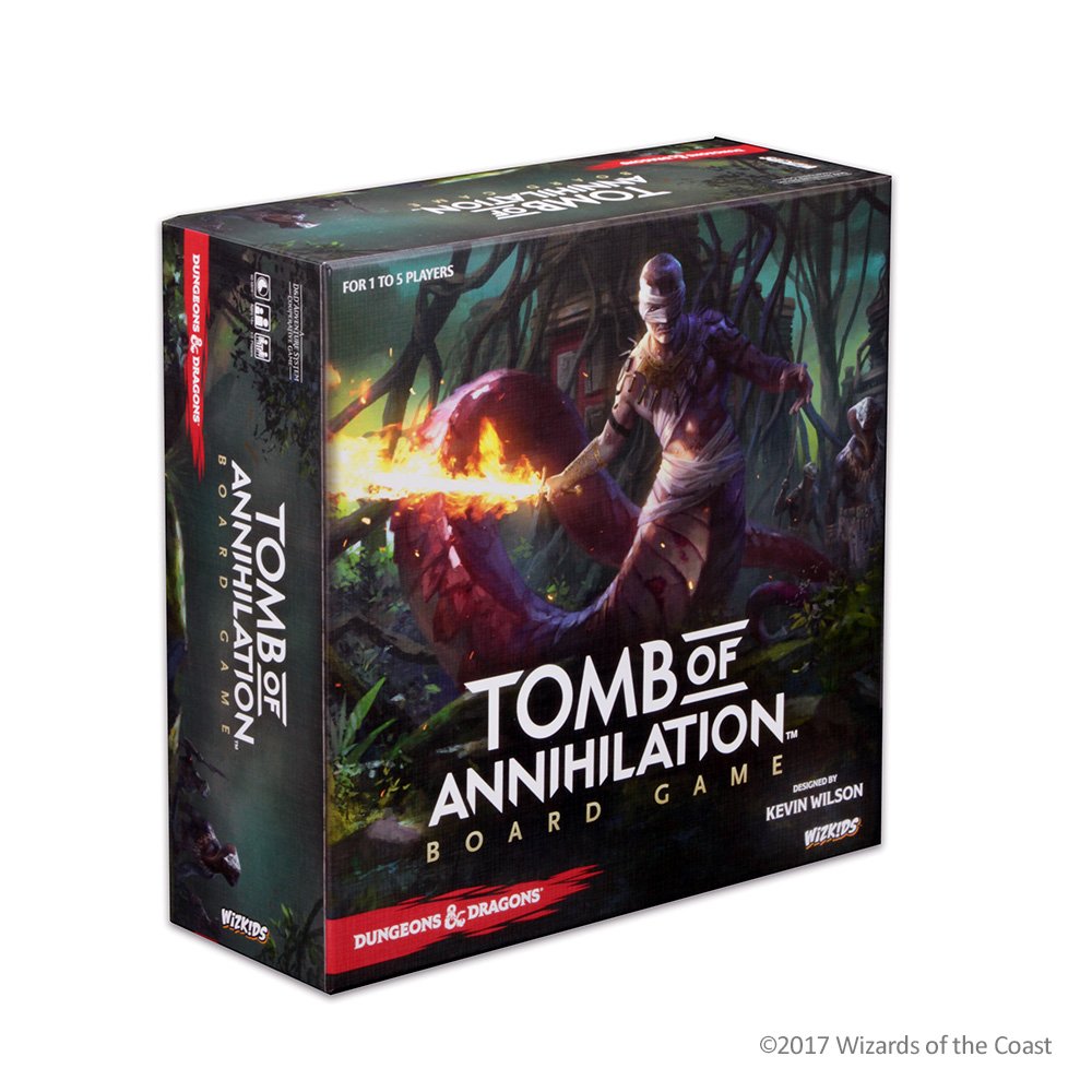 Wizkids Dungeons & Dragons: Tomb of Annihilation Adventure System Board Game (Standard Edition)
