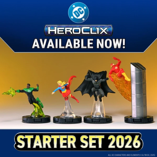 Wizkids DC HeroClix Starter Set 2026