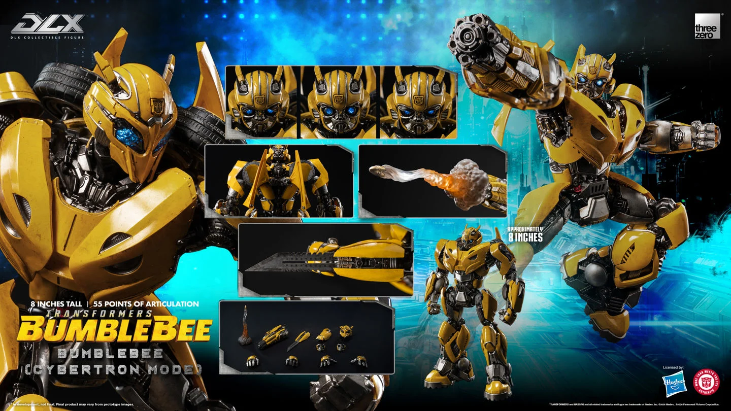 Threezero Transformers: Bumblebee DLX Bumblebee (Cybertron Mode) Action Figure - Image 15