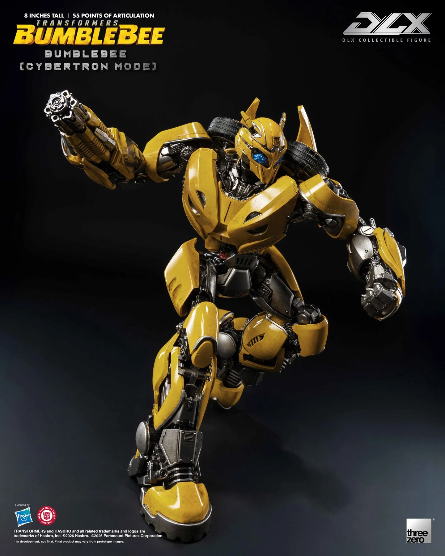 Threezero Transformers: Bumblebee DLX Bumblebee (Cybertron Mode) Action Figure - Image 8
