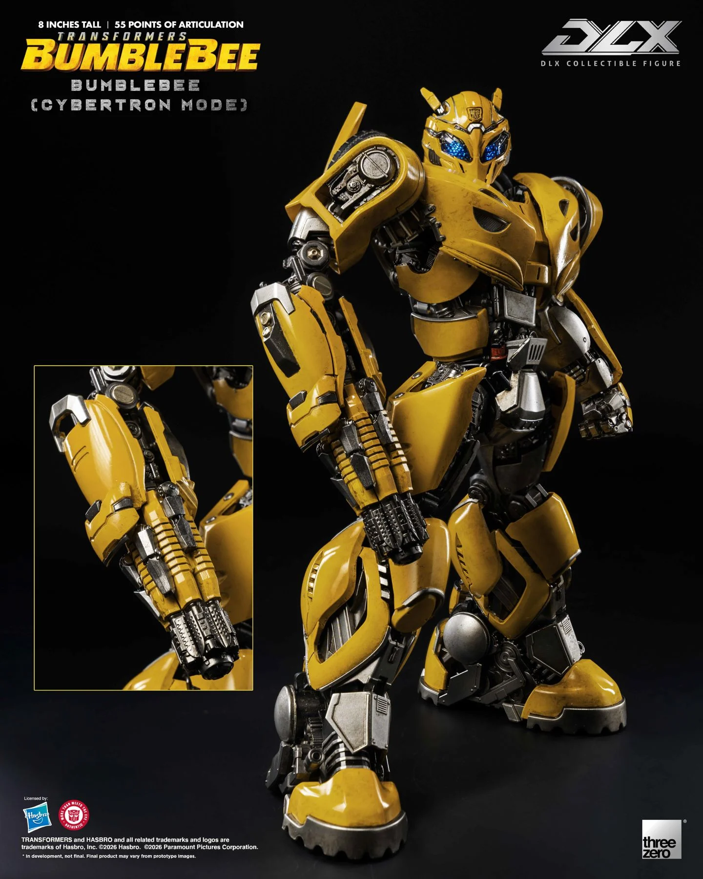 Threezero Transformers: Bumblebee DLX Bumblebee (Cybertron Mode) Action Figure - Image 4