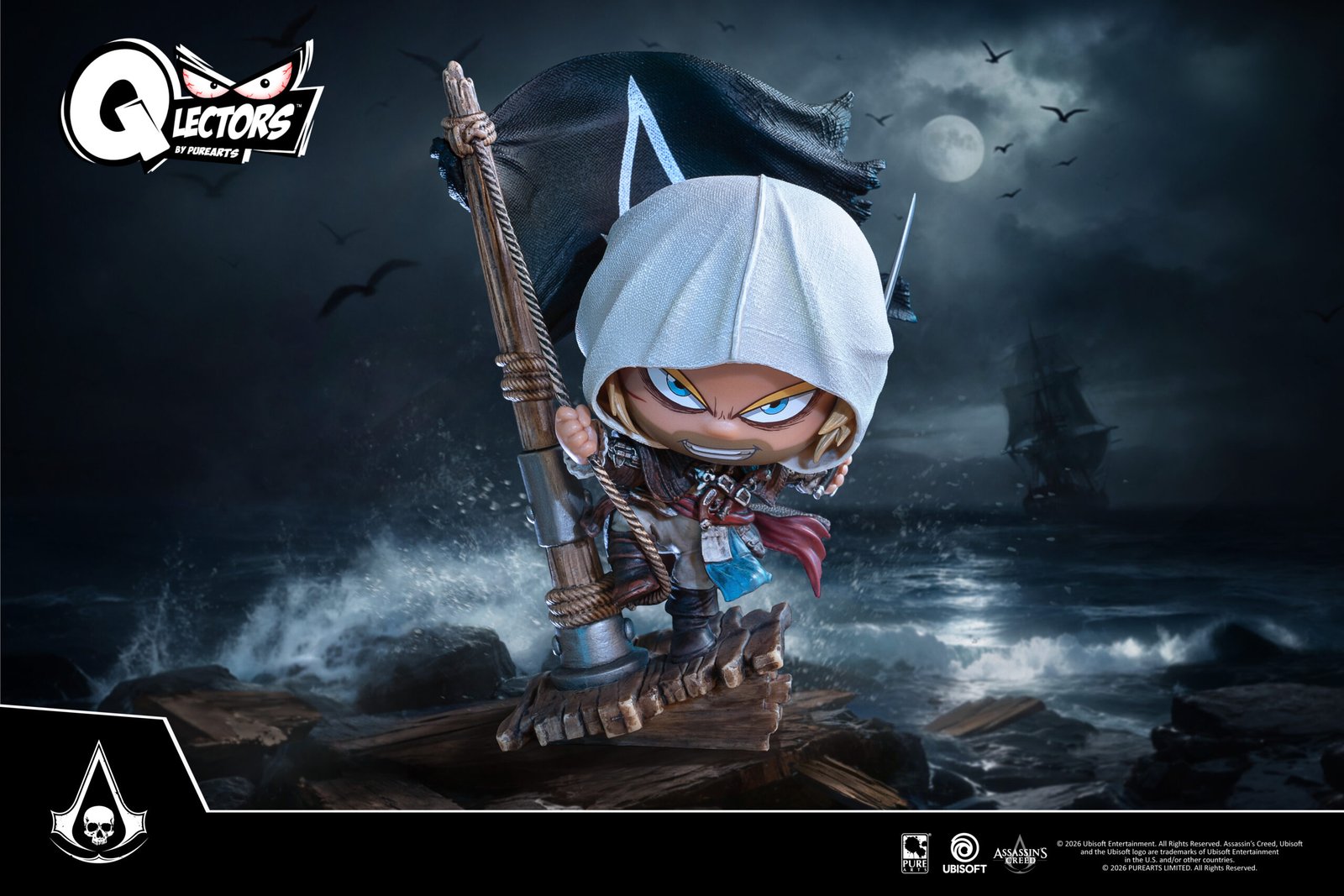 PureArts Qlectors Assassin's Creed Black Flag Edward Kenway PVC Figure