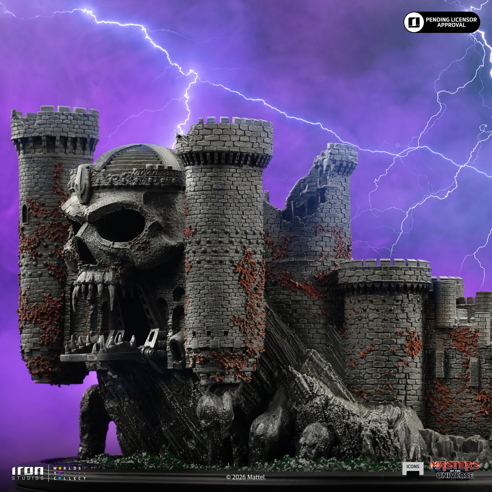 Iron Studios Castle Grayskull  - Masters of the Universe Movie - Icons (FREE DELIVERY Within Metro Manila)