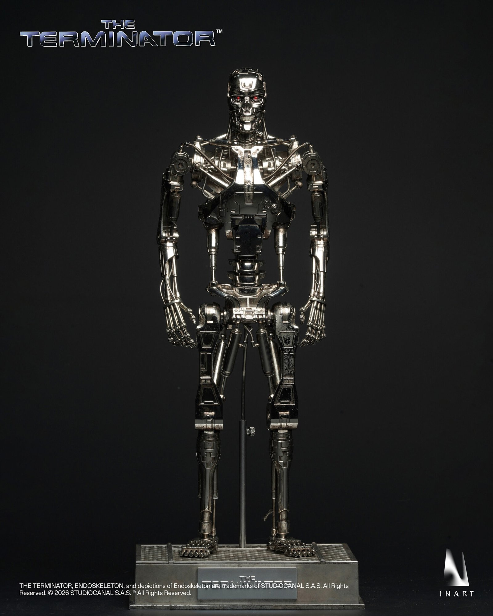 Queen Studios INART The Terminator T-800 Endoskeleton 1/6 Scale Collectible Action Figure (FREE DELIVERY Within Metro Manila)