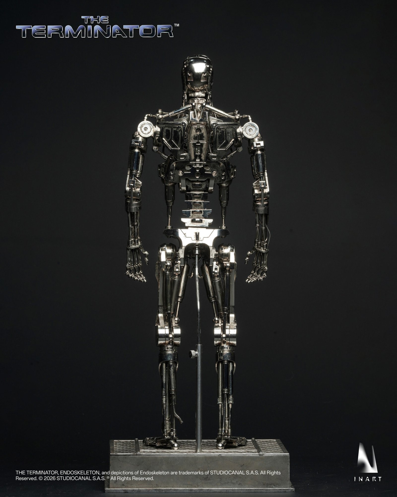 Queen Studios INART The Terminator T-800 Endoskeleton 1/6 Scale Collectible Action Figure (FREE DELIVERY Within Metro Manila) - Image 3