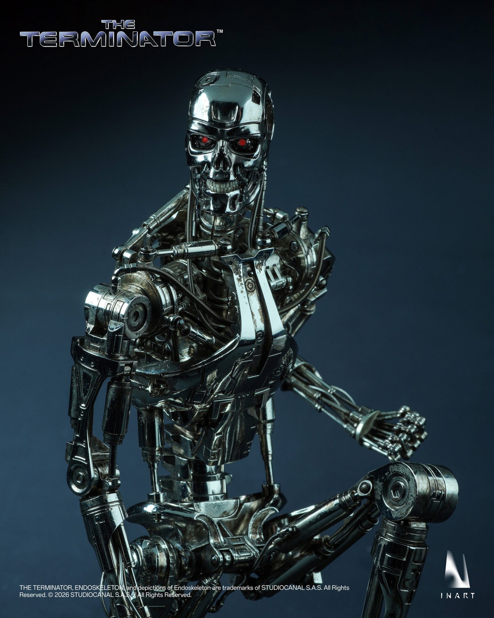 Queen Studios INART The Terminator T-800 Endoskeleton 1/6 Scale Collectible Action Figure (FREE DELIVERY Within Metro Manila) - Image 6