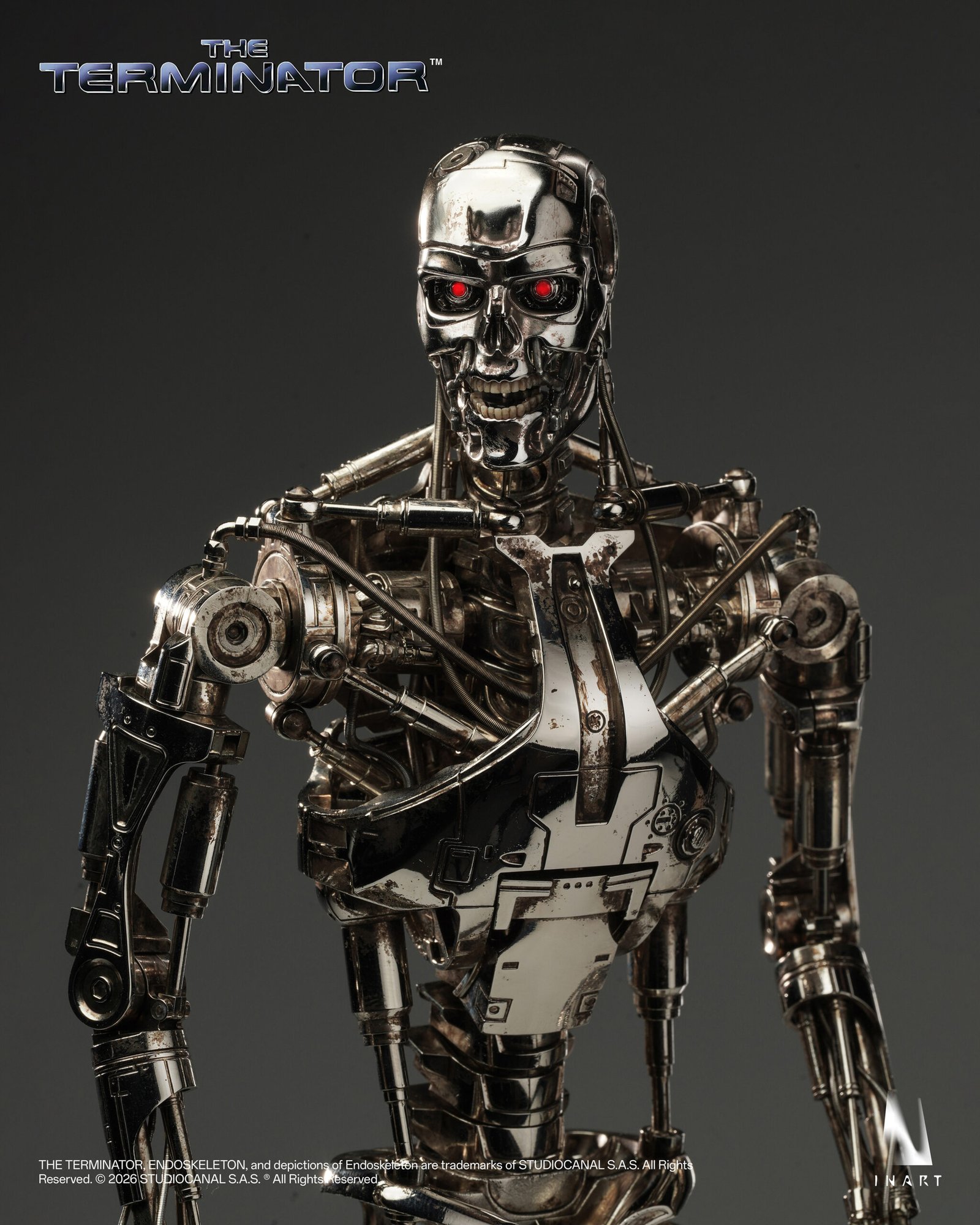 Queen Studios INART The Terminator T-800 Endoskeleton 1/6 Scale Collectible Action Figure (FREE DELIVERY Within Metro Manila) - Image 7