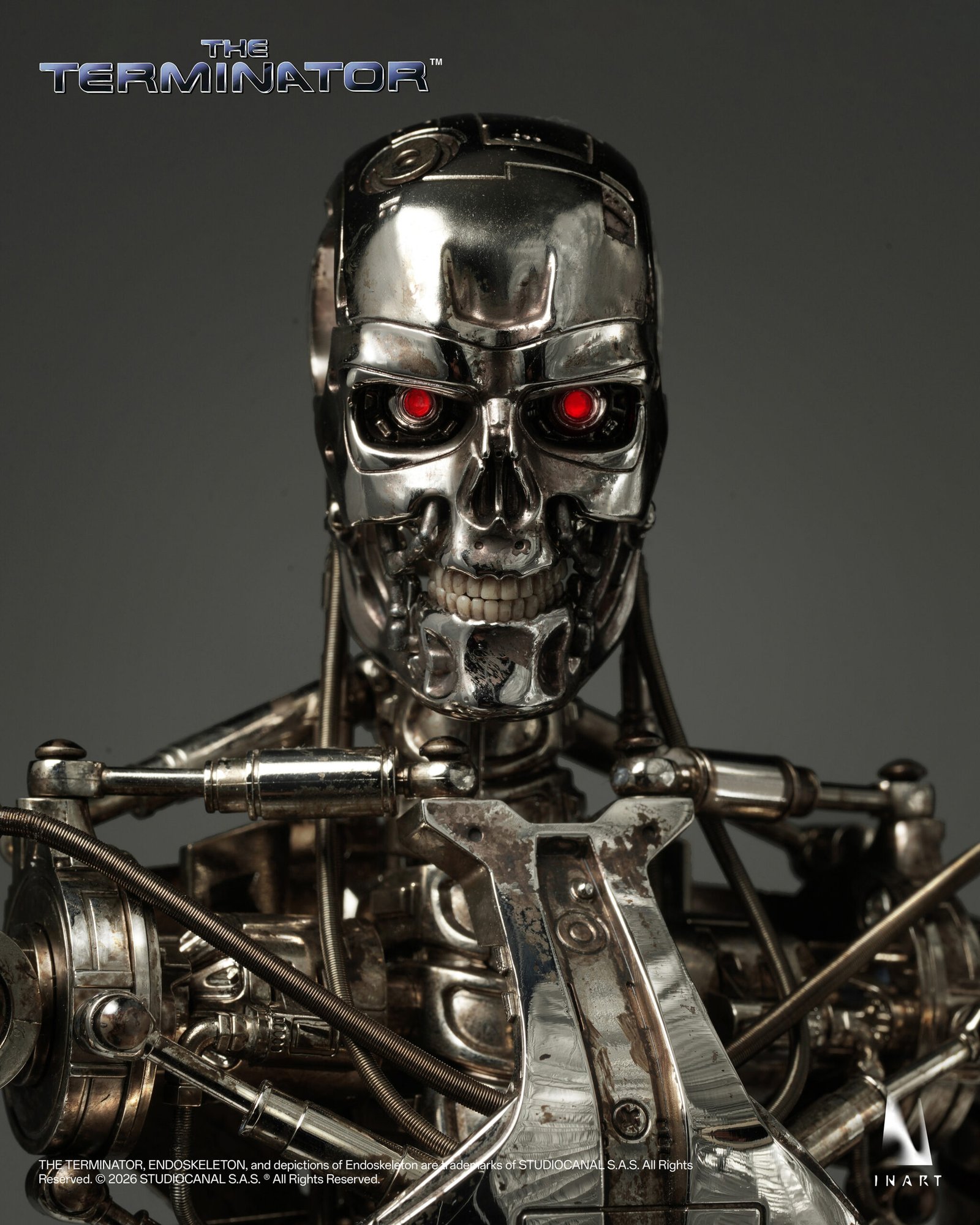 Queen Studios INART The Terminator T-800 Endoskeleton 1/6 Scale Collectible Action Figure (FREE DELIVERY Within Metro Manila) - Image 9