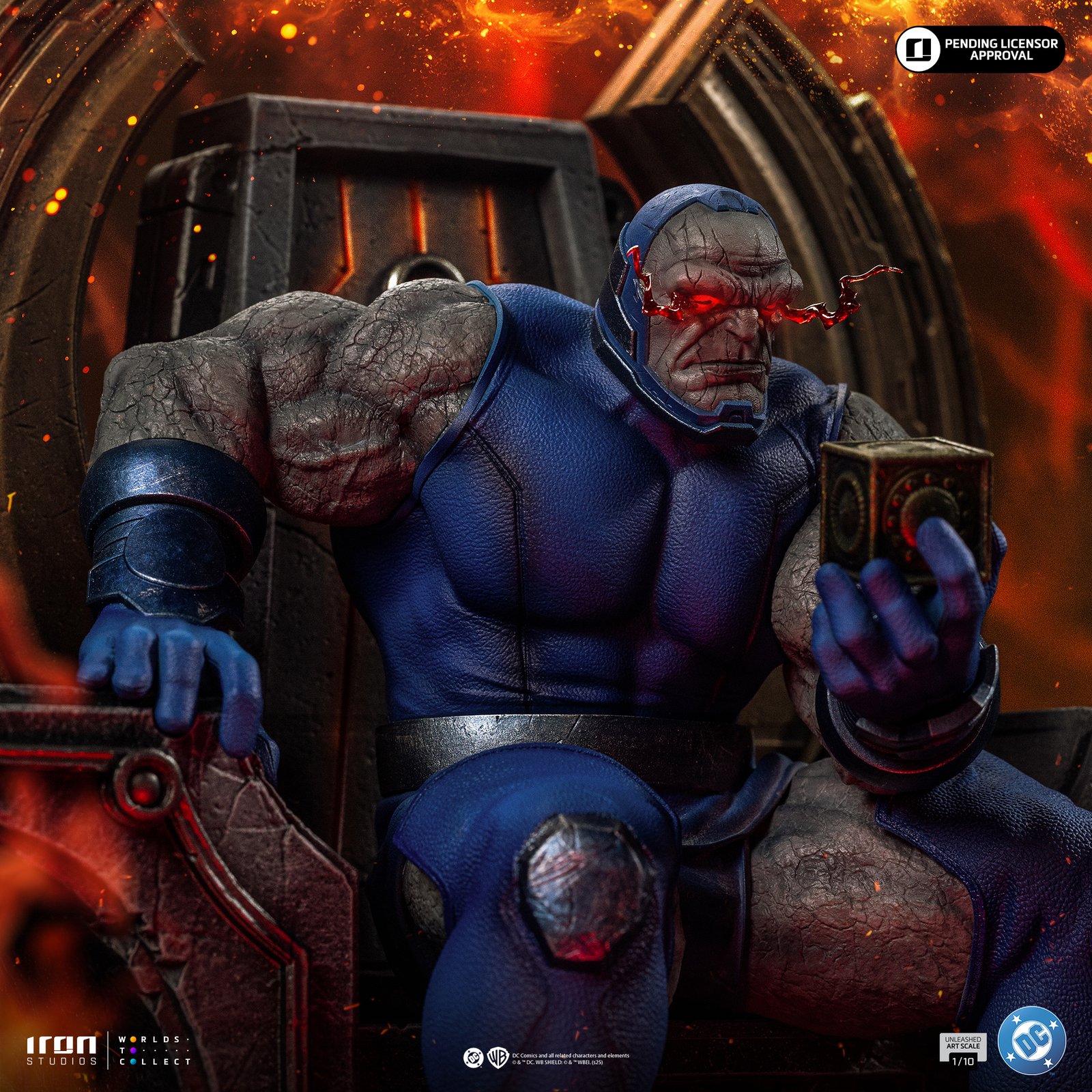 Iron Studios Darkseid Unleashed - DC Comics - Art Scale 1/10 (FREE DELIVERY Within Metro Manila)