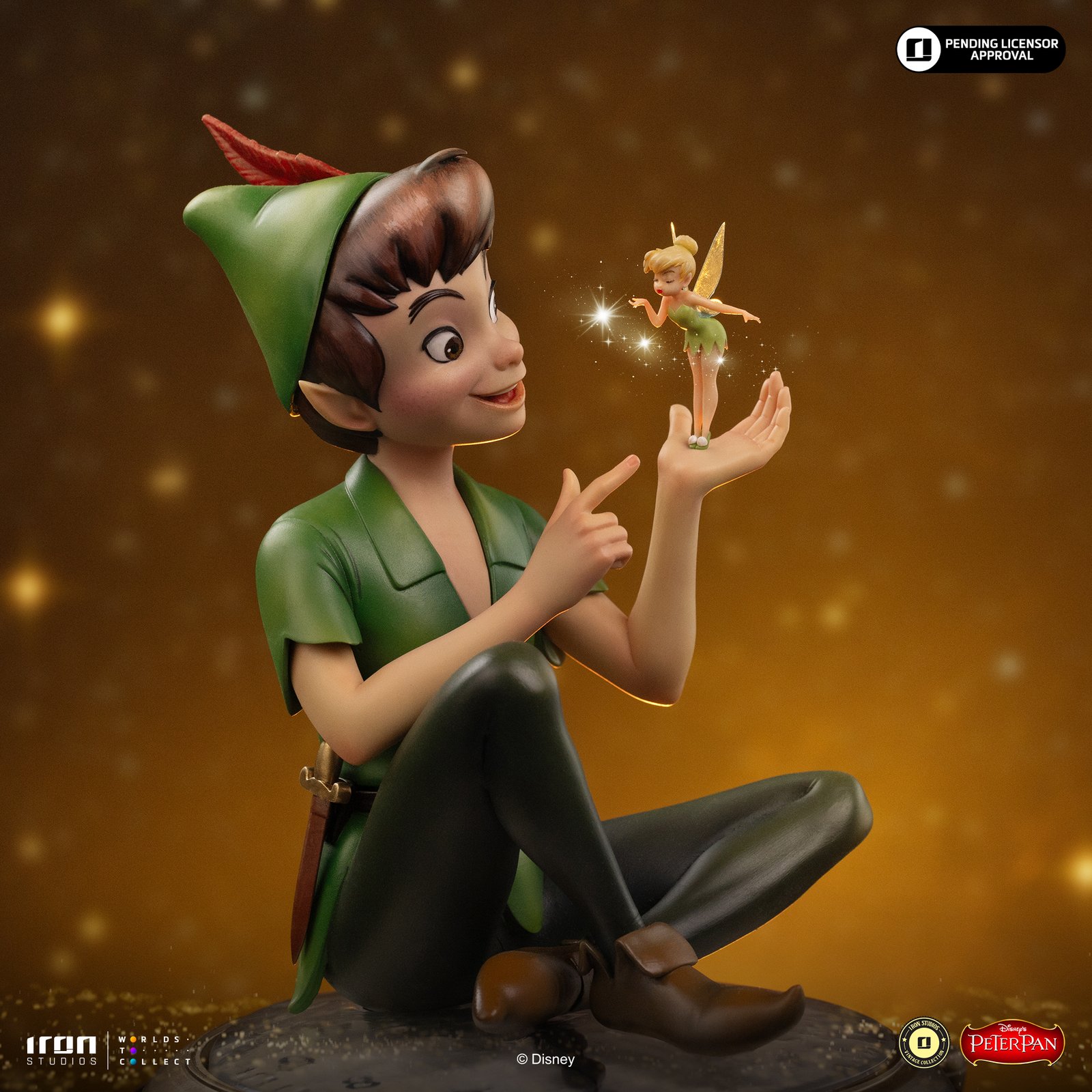Iron Studios Peter Pan & Tinkerbell - Disney Classics - Vintage Collection  (FREE SHIPPING Within Metro Manila)