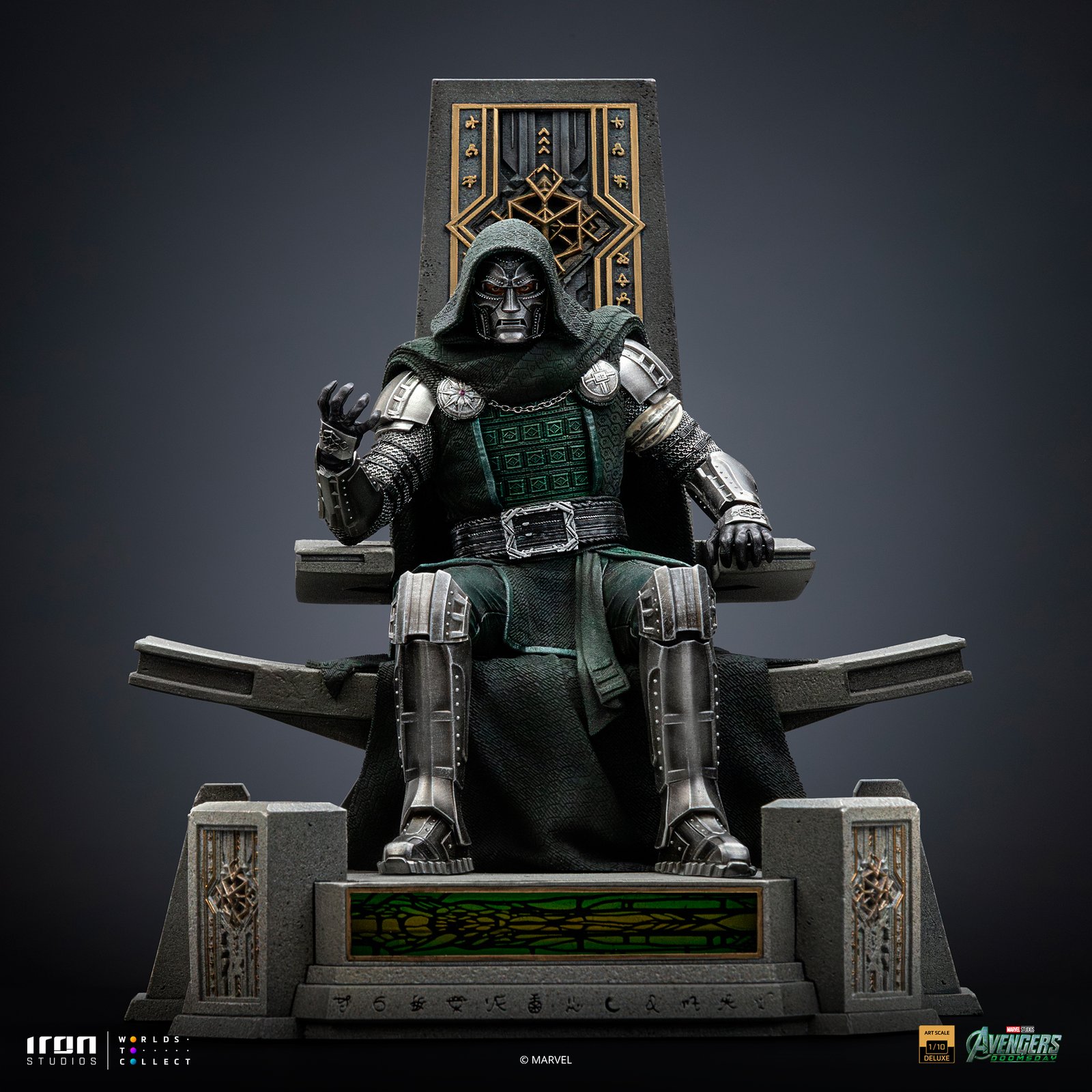Iron Studios Doctor Doom on Throne - Avengers Doomsday - Art Scale 1/10 (FREE DELIVERY Within Metro Manila)