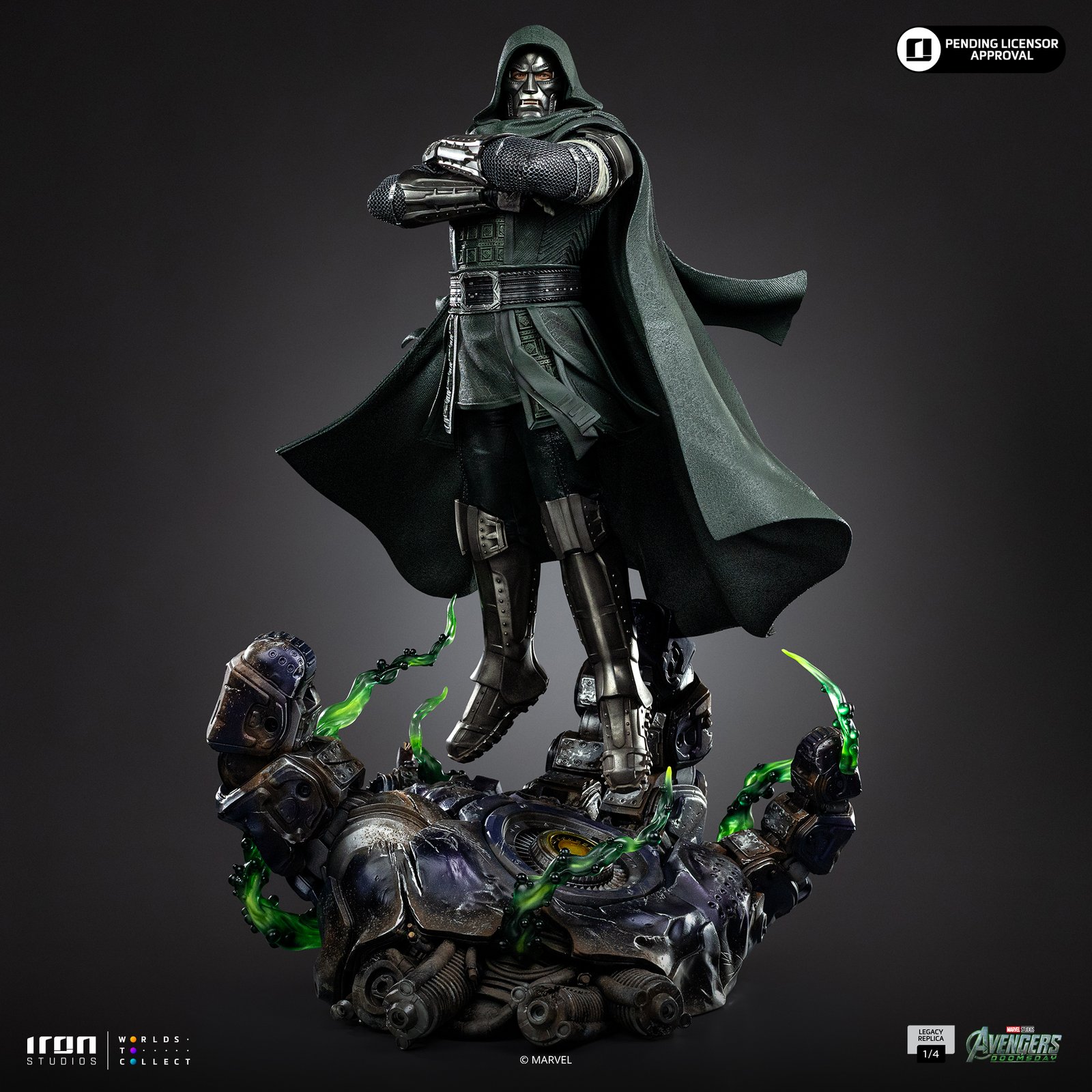Iron Studios Doctor Doom - Avengers Doomsday - Legacy Replica 1/4 (FREE DELIVERY Within Metro Manila)