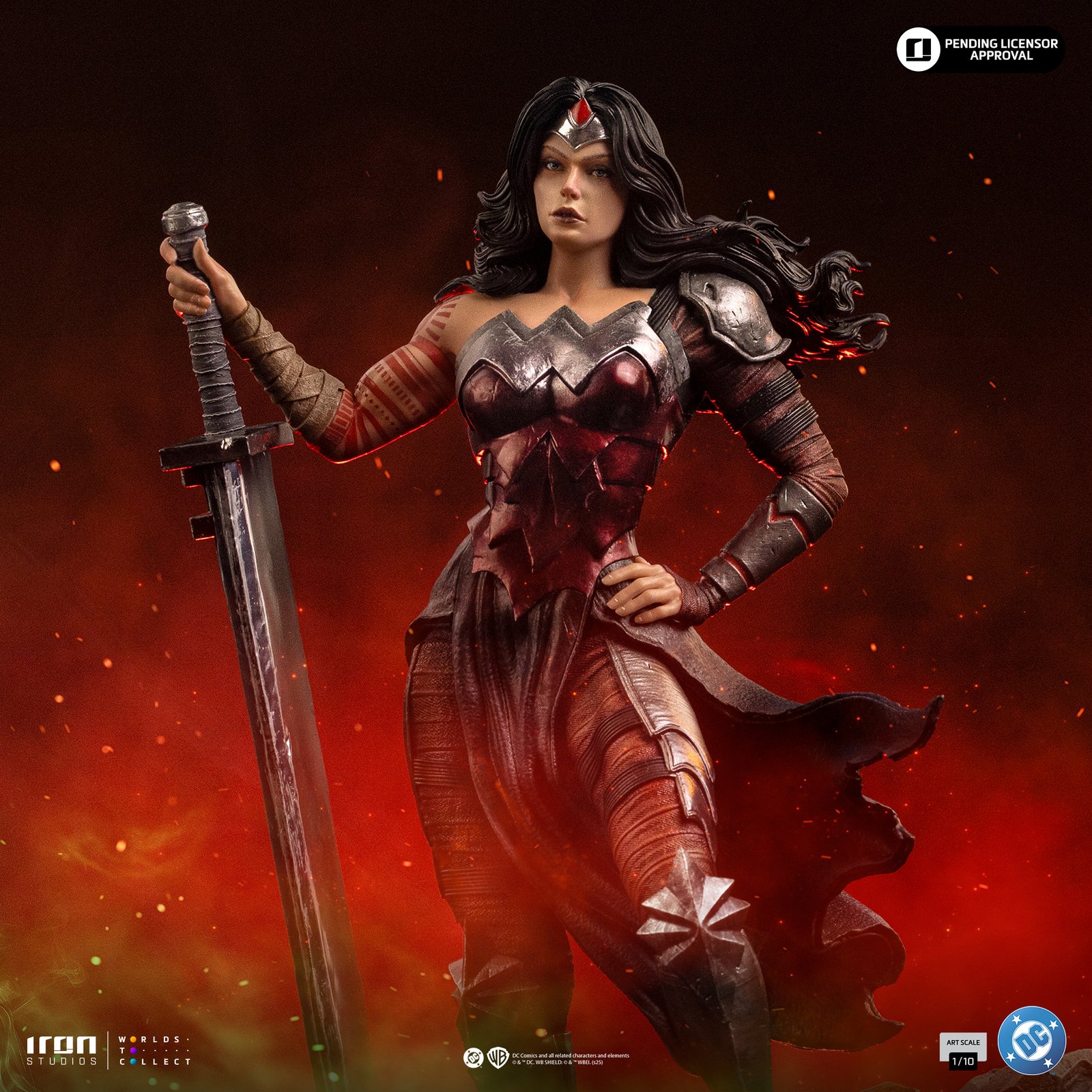 Iron Studios Wonder Woman Absolute - DC Comics - Art Scale 1/10