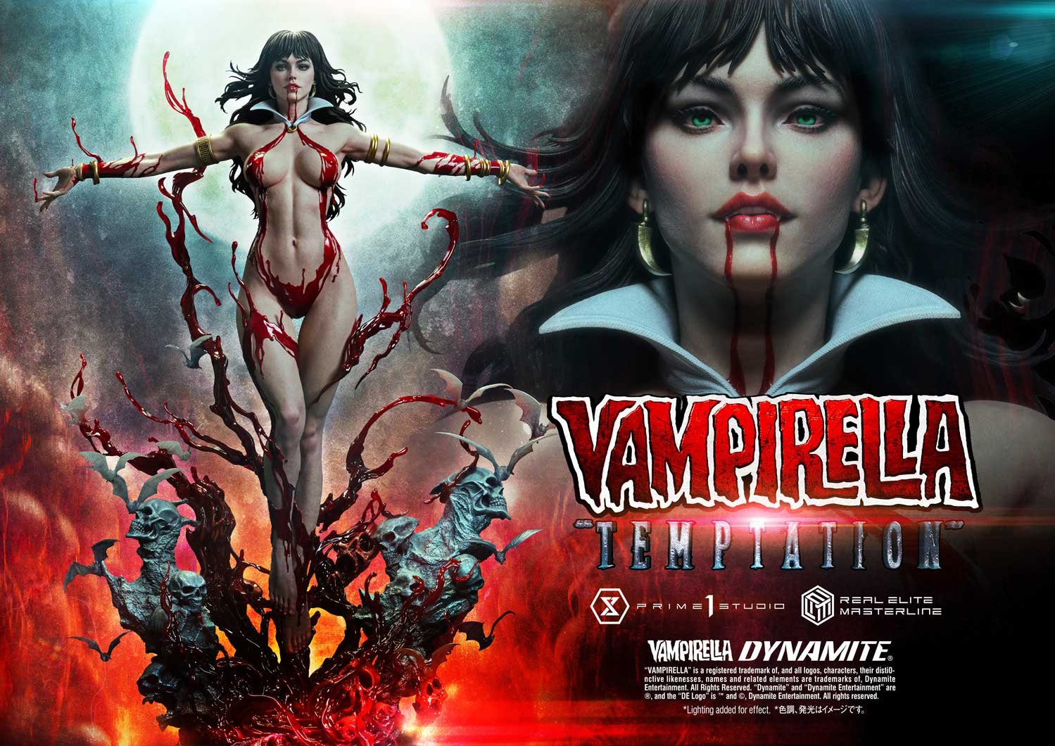 Prime1 Real Elite Masterline Vampirella "Temptation" (Regular Version) (FREE DELIVERY Within Metro Manila)