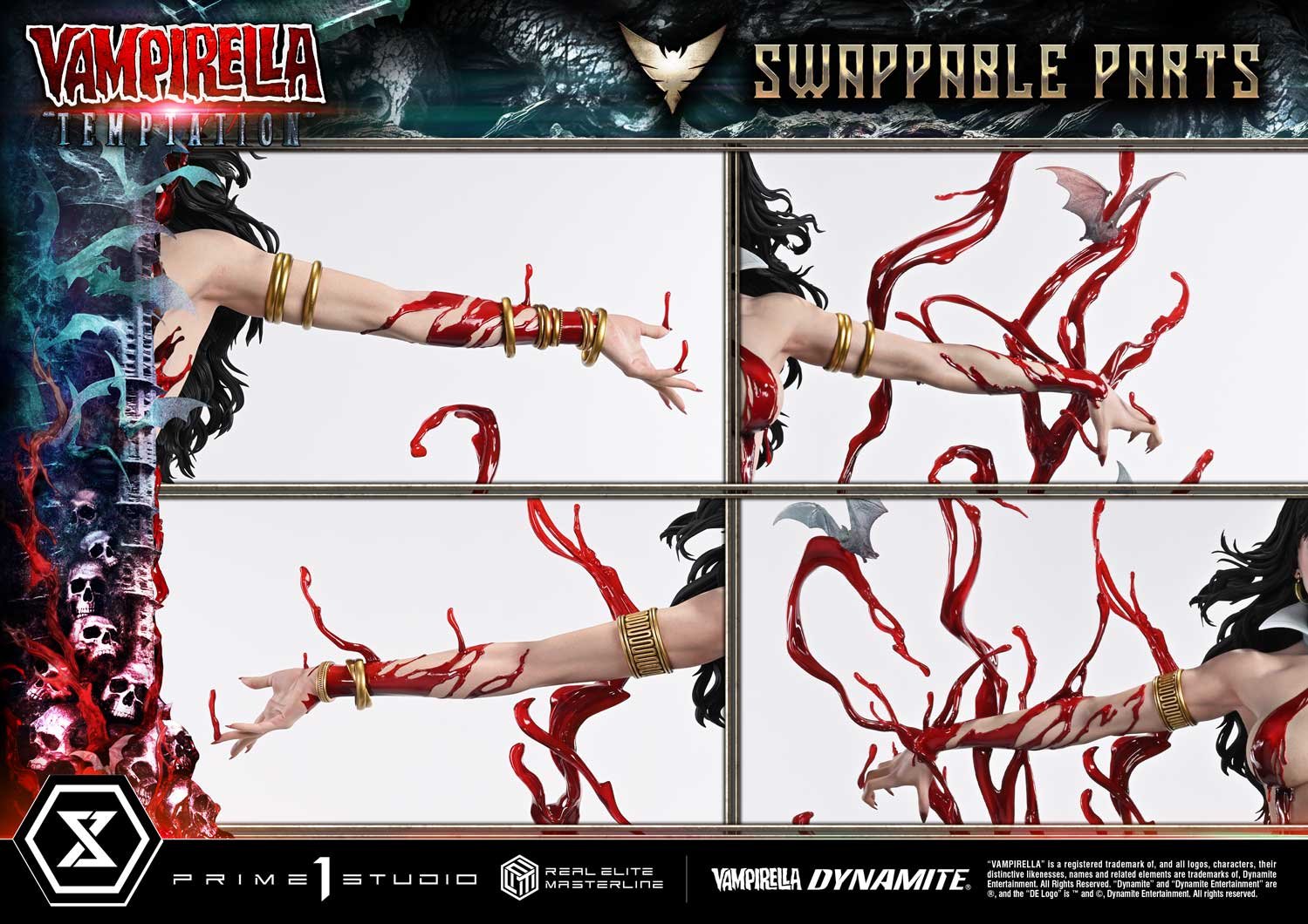 Prime1 Real Elite Masterline Vampirella "Temptation" (Regular Version) (FREE DELIVERY Within Metro Manila) - Image 28