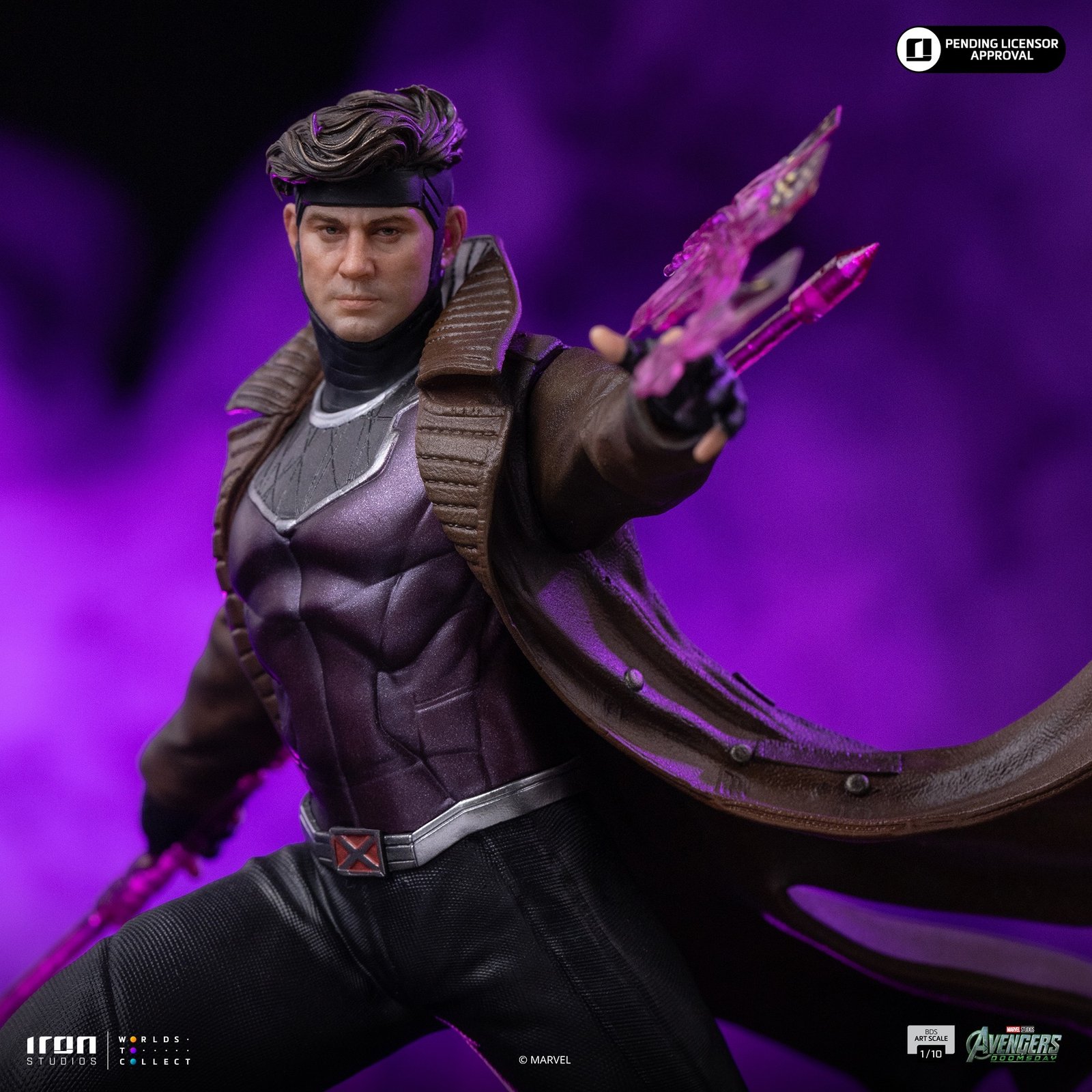 Iron Studios Gambit - Avengers Doomsday - BDS Art Scale 1/10 (FREE A4 Poster) - Image 3