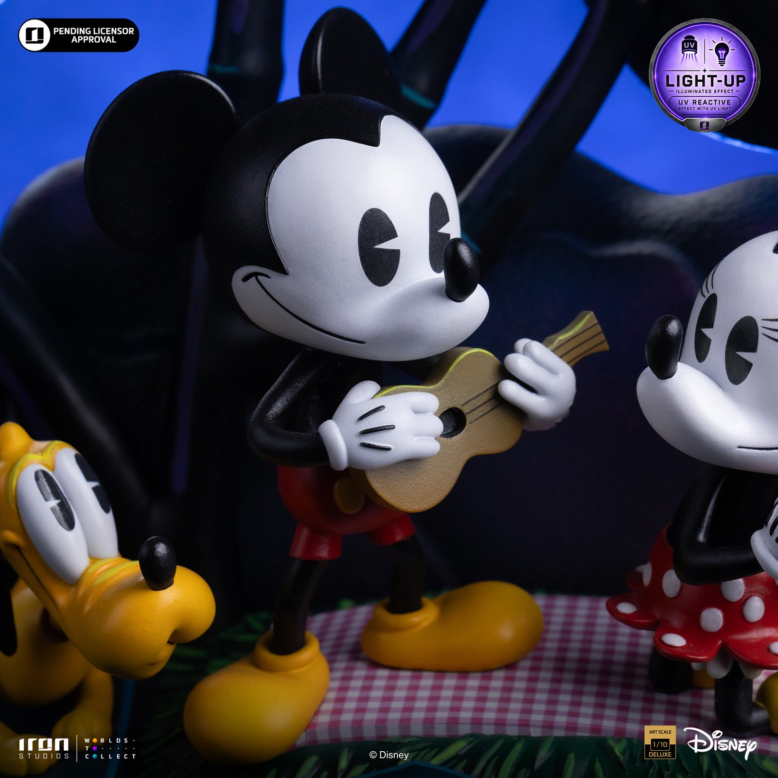 Iron Studios Mickey, Minnie and Pluto's Day at the Park - Disney Classics - Deluxe Art Scale 1/10 (FREE DELIVERY Within Metro Manila) - Image 14