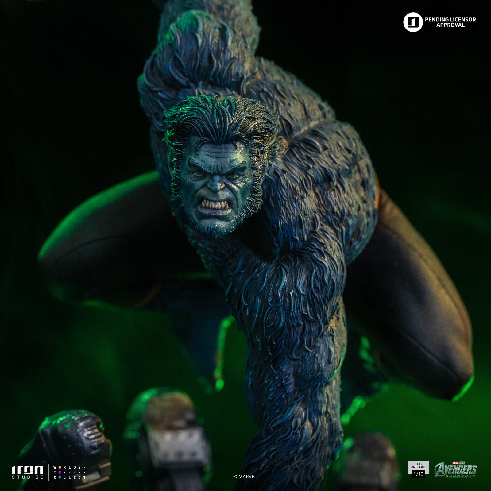 Iron Studios Beast - Avengers Doomsday - BDS Art Scale 1/10  (FREE A4 Poster)