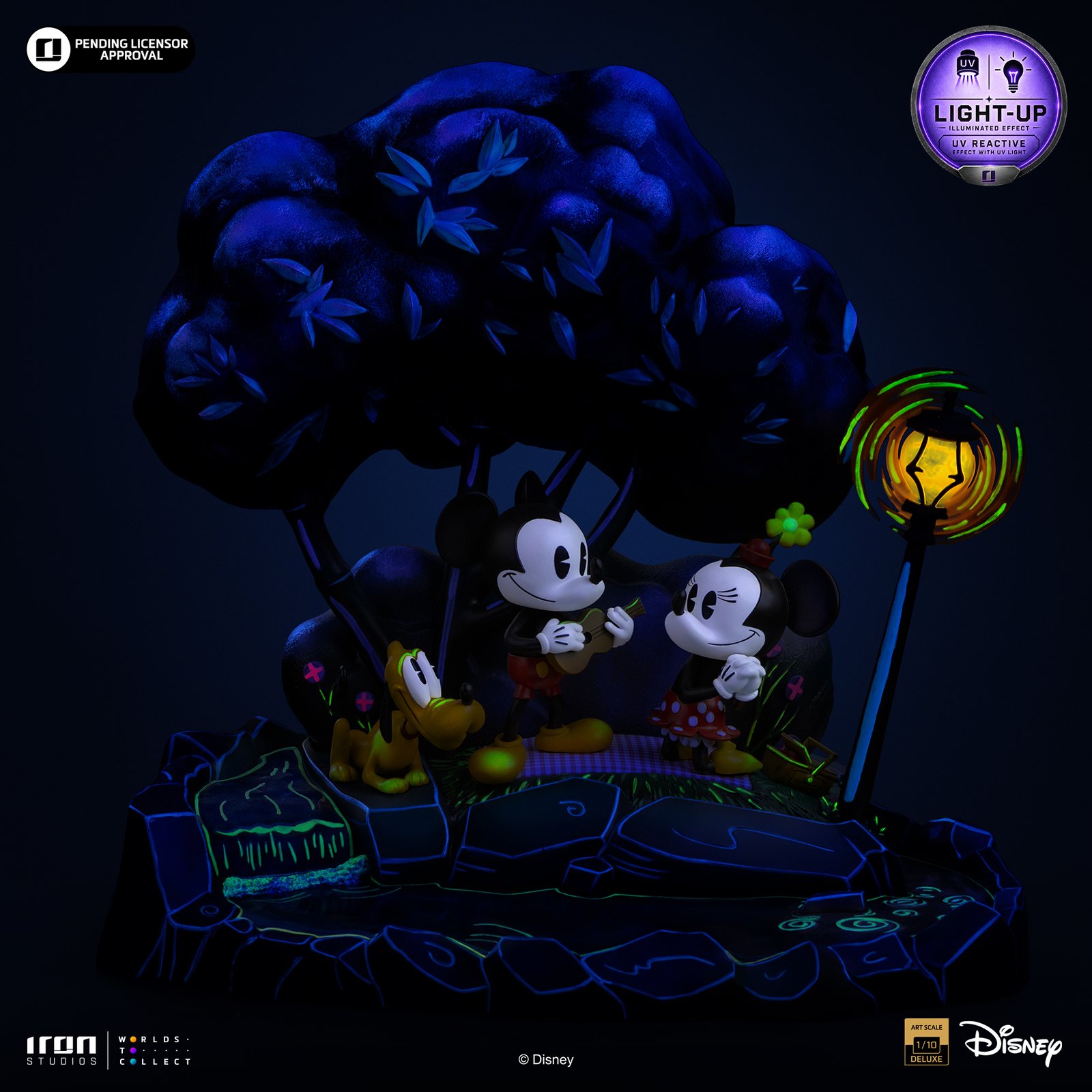 Iron Studios Mickey, Minnie and Pluto's Day at the Park - Disney Classics - Deluxe Art Scale 1/10 (FREE DELIVERY Within Metro Manila) - Image 13