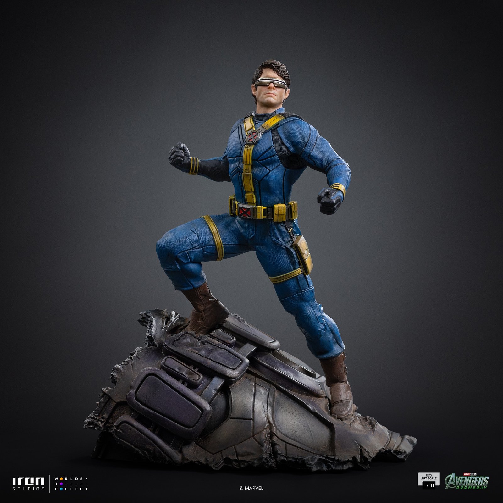 Iron Studios Cyclops - Avengers Doomsday - BDS Art Scale 1/10 (FREE A4 Poster) - Image 18