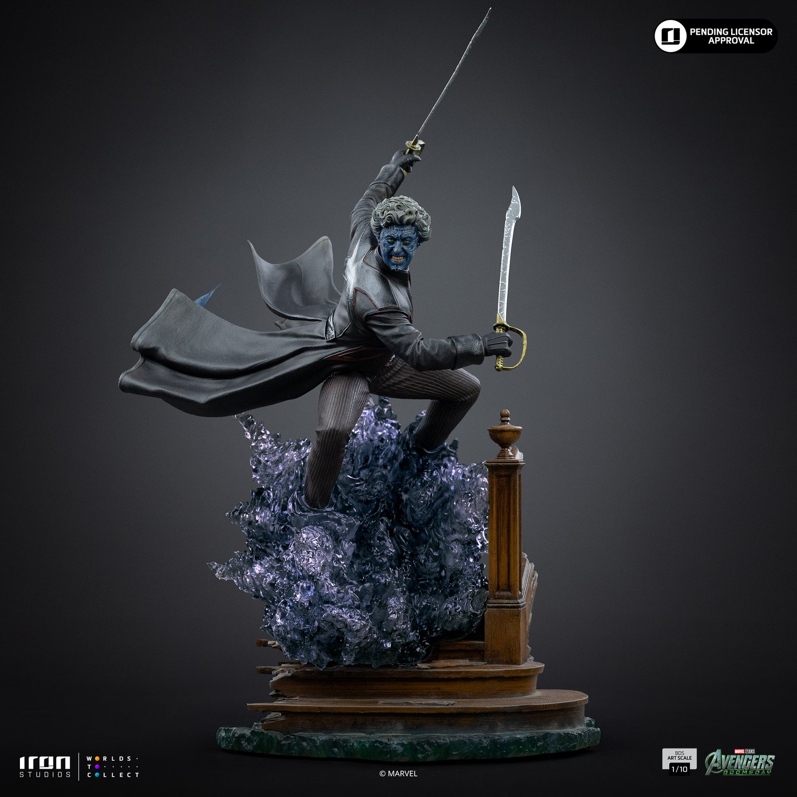 Iron Studios Nightcrawler - Avengers Doomsday - BDS Art Scale 1/10 (FREE A4 Poster) - Image 4