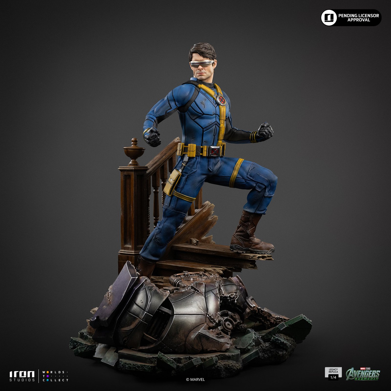 Iron Studios Cyclops - Avengers Doomsday - Legacy Replica 1/4 (FREE DELIVERY Within Metro Manila) (REGULAR)