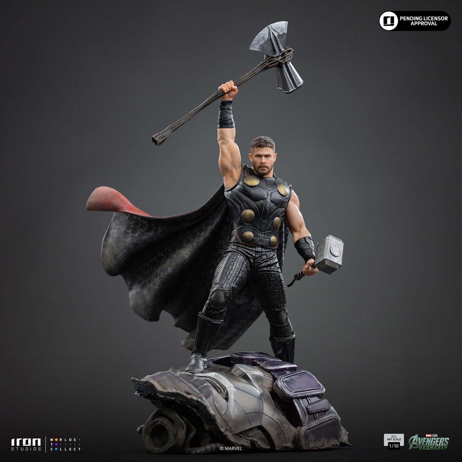 Iron Studios Thor - Avengers Doomsday - BDS Art Scale 1/10 (FREE A4 Poster) - Image 15