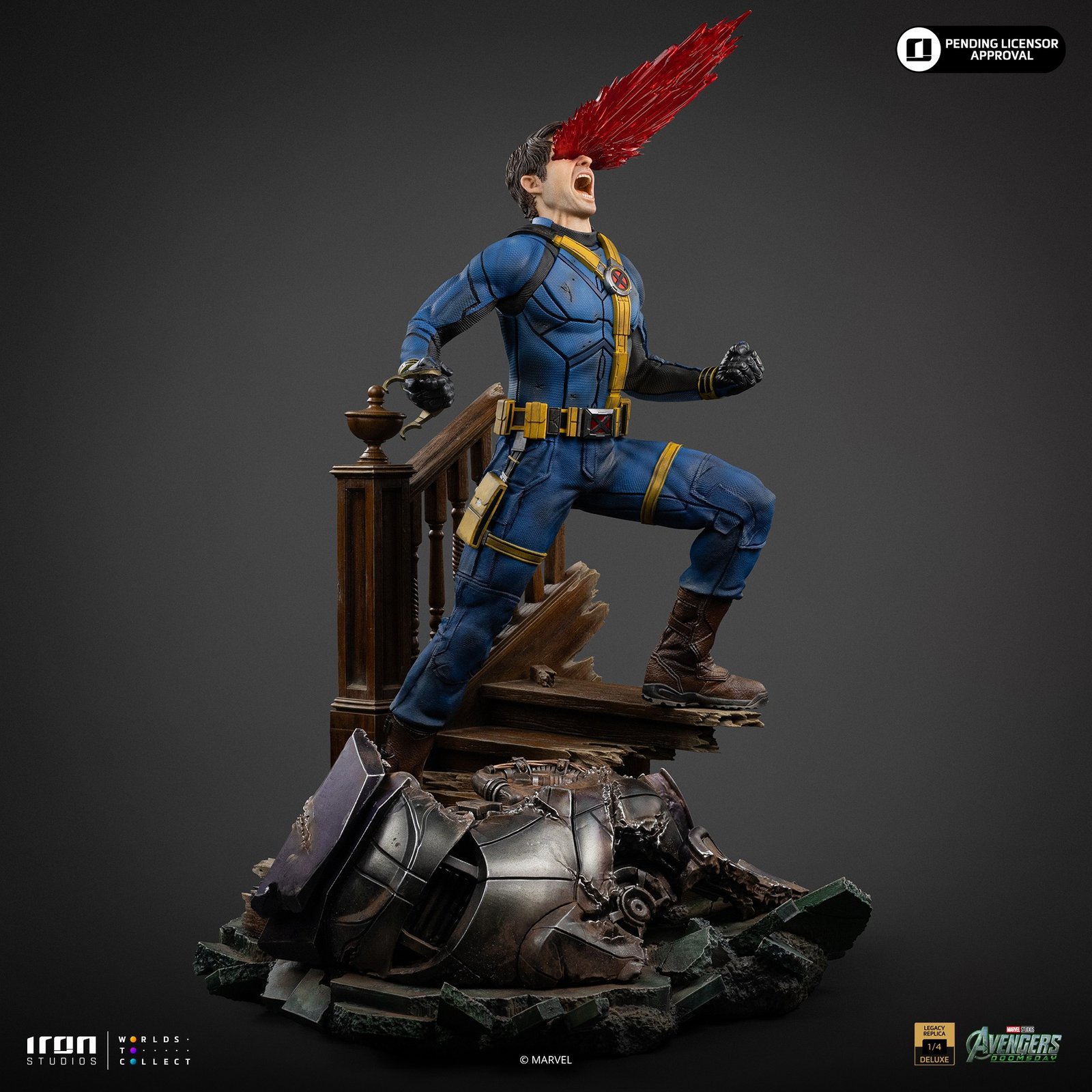 Iron Studios Cyclops - Avengers Doomsday - Legacy Replica 1/4 (FREE DELIVERY Within Metro Manila) (DELUXE) - Image 4