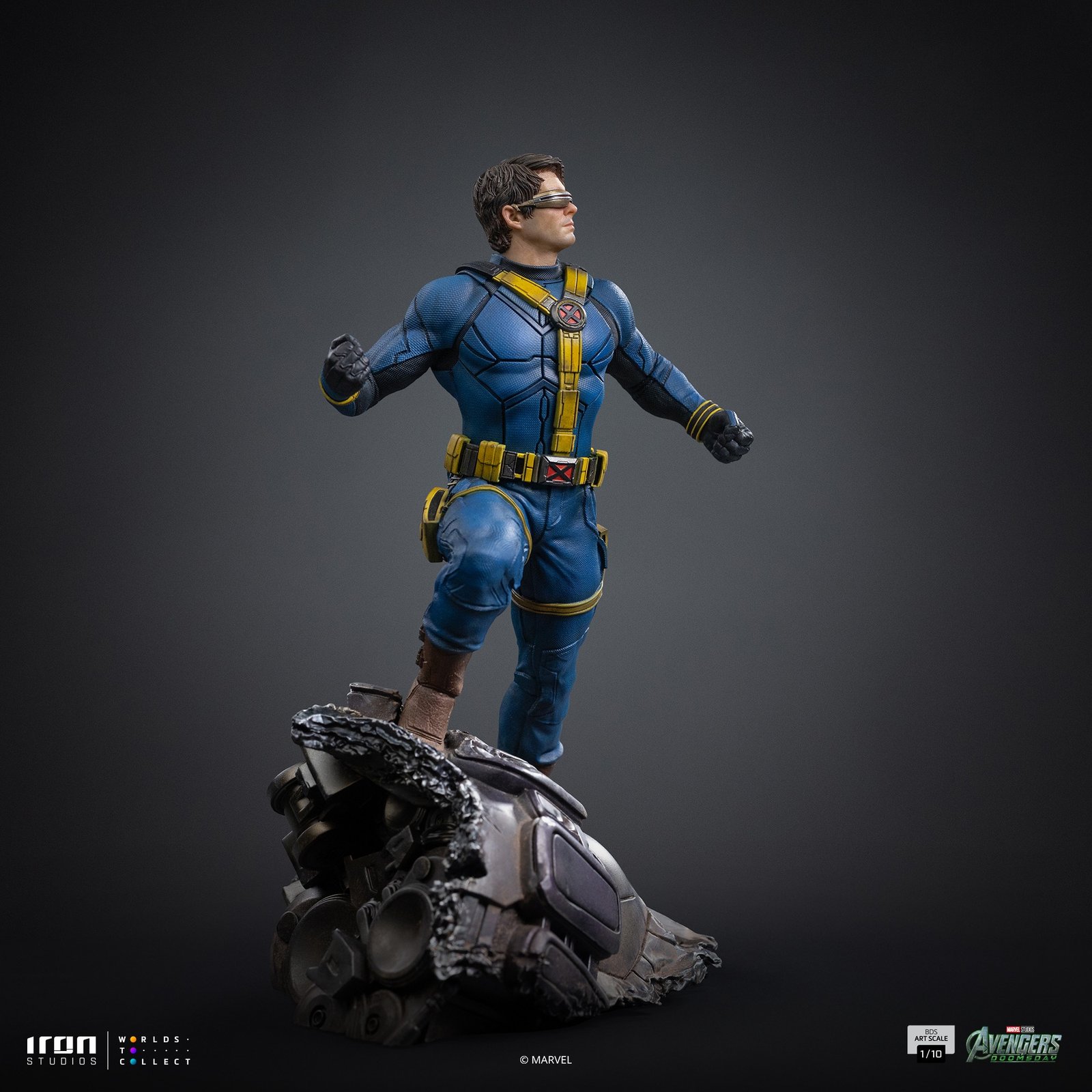 Iron Studios Cyclops - Avengers Doomsday - BDS Art Scale 1/10 (FREE A4 Poster) - Image 17