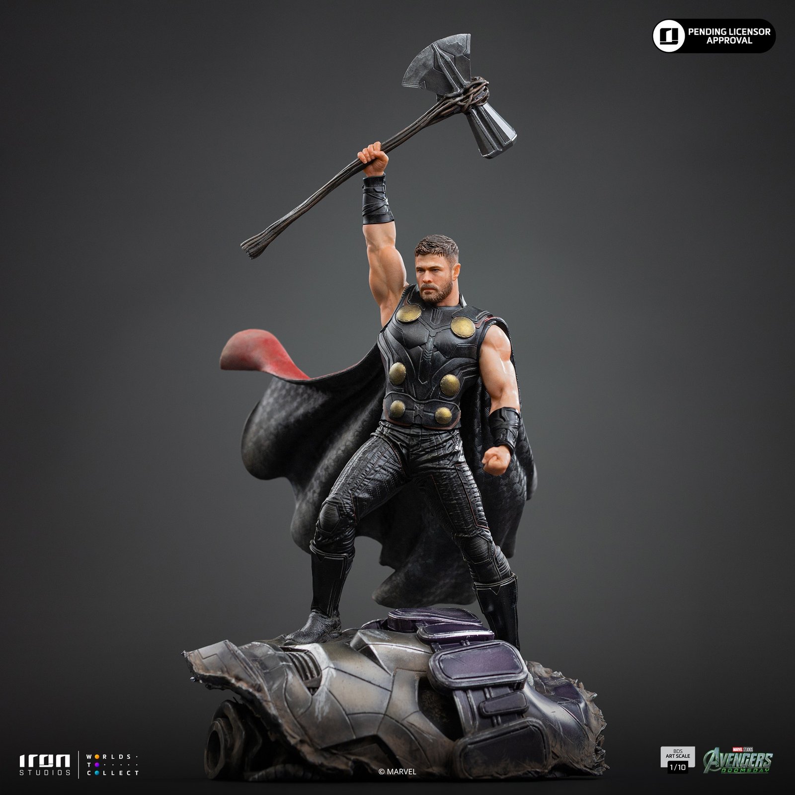 Iron Studios Thor - Avengers Doomsday - BDS Art Scale 1/10 (FREE A4 Poster) - Image 14