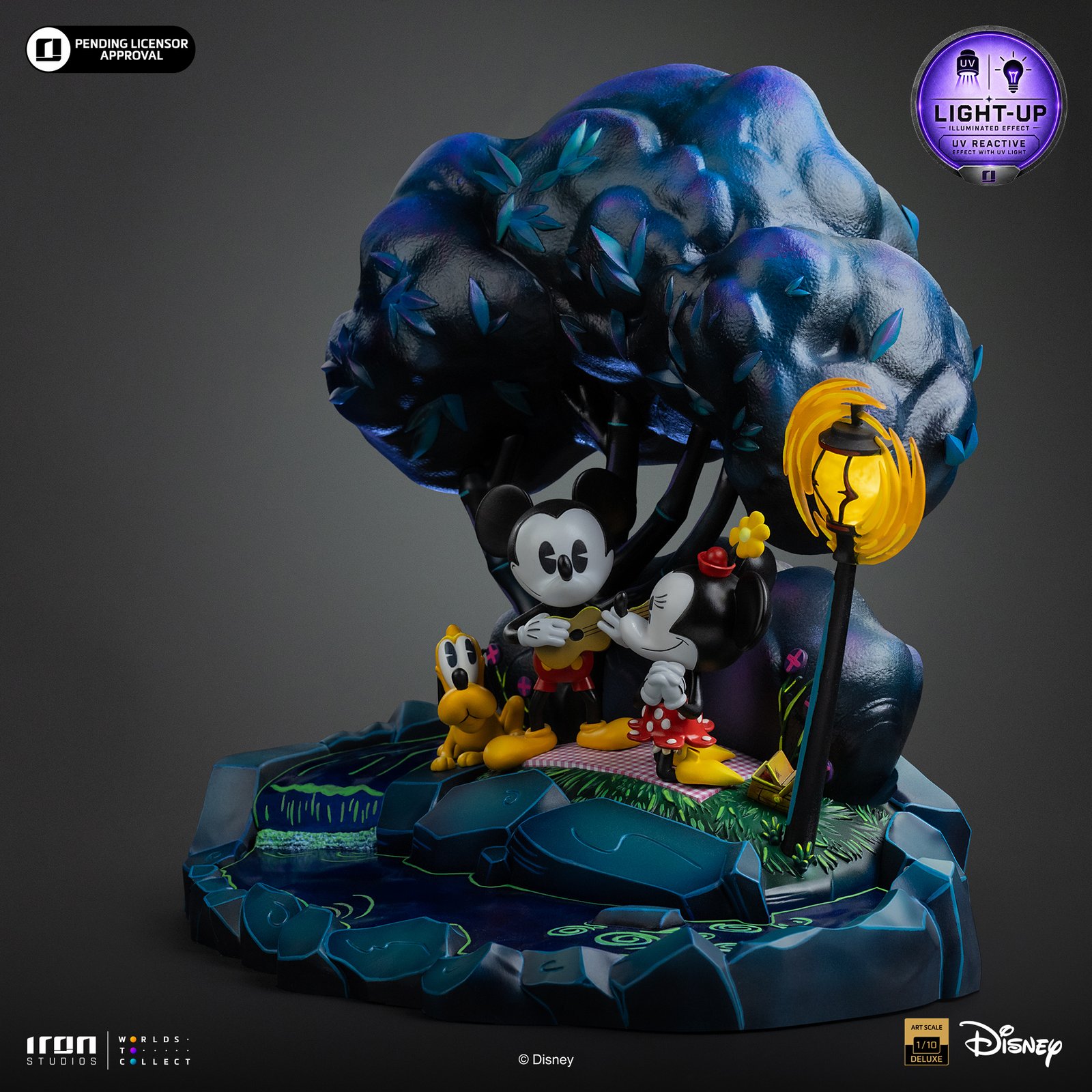Iron Studios Mickey, Minnie and Pluto's Day at the Park - Disney Classics - Deluxe Art Scale 1/10 (FREE DELIVERY Within Metro Manila) - Image 2