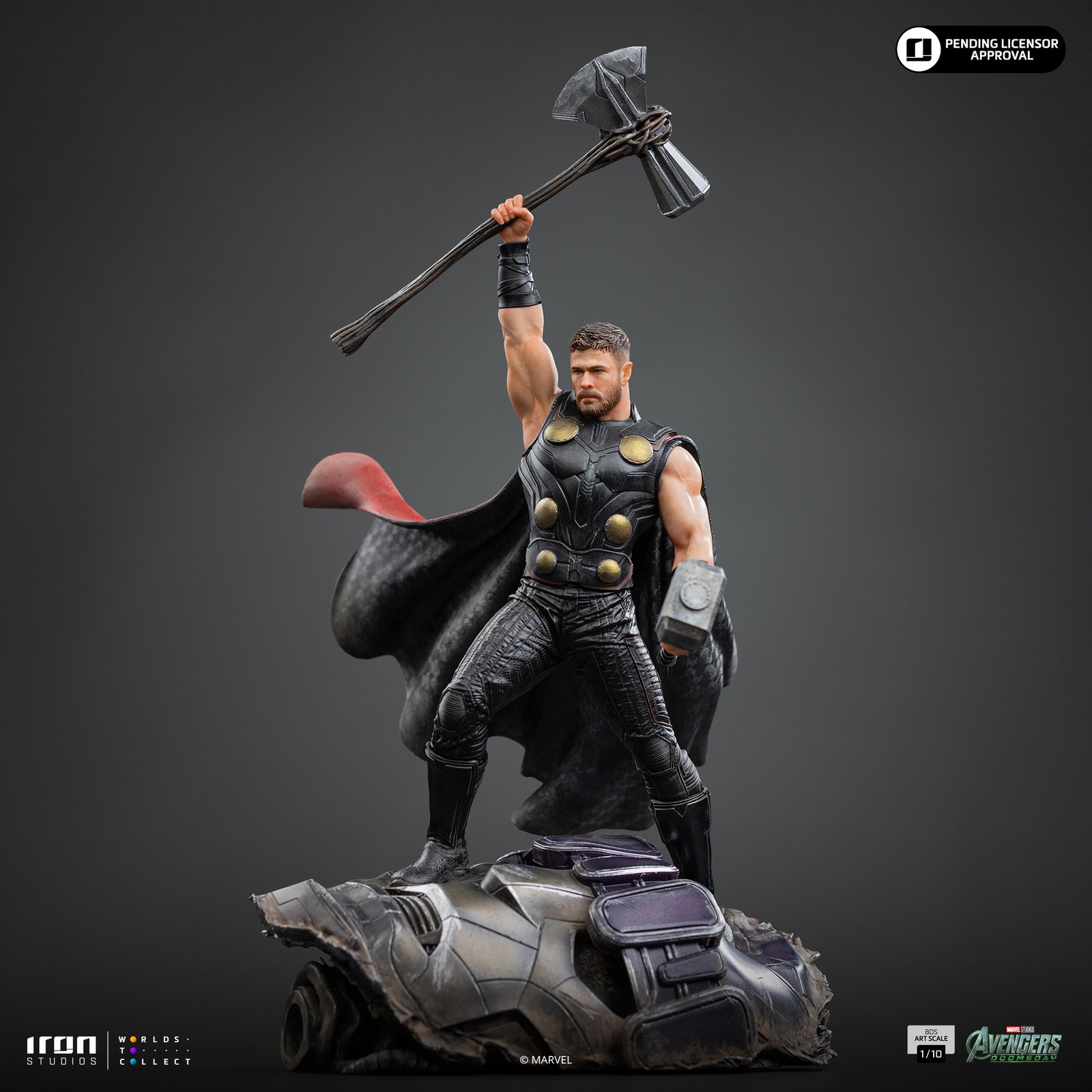 Iron Studios Thor - Avengers Doomsday - BDS Art Scale 1/10  (FREE A4 Poster)