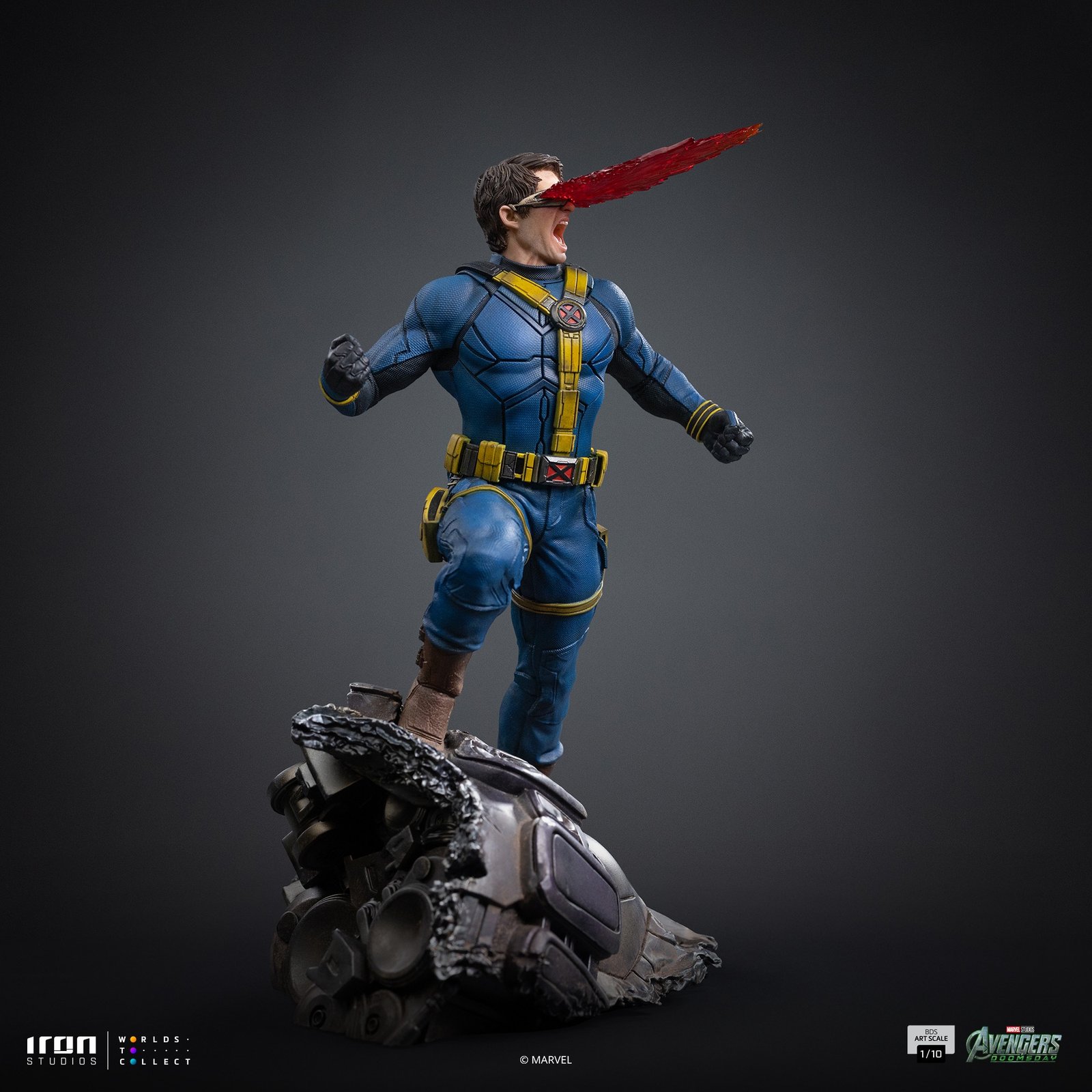 Iron Studios Cyclops - Avengers Doomsday - BDS Art Scale 1/10 (FREE A4 Poster) - Image 16