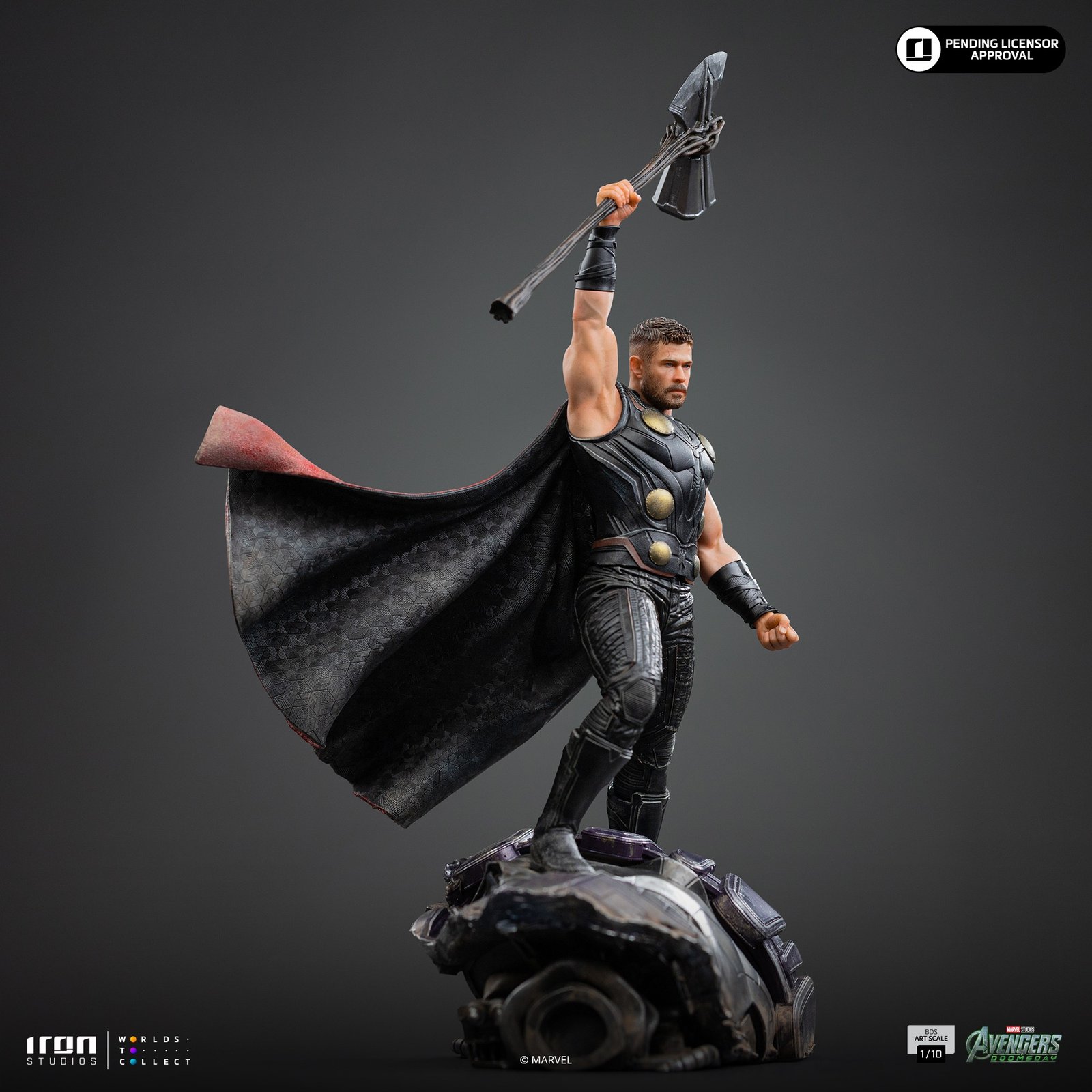 Iron Studios Thor - Avengers Doomsday - BDS Art Scale 1/10 (FREE A4 Poster) - Image 13