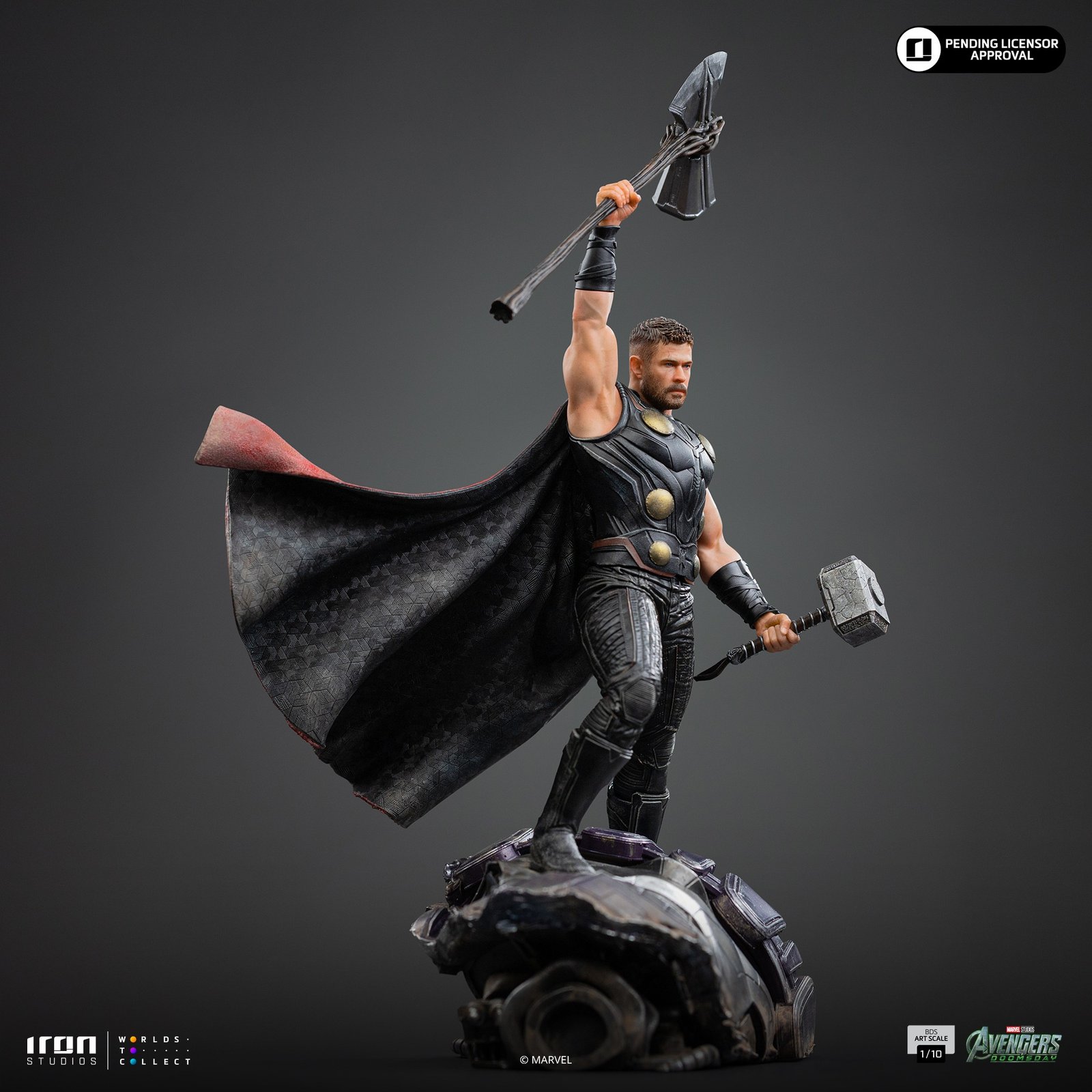 Iron Studios Thor - Avengers Doomsday - BDS Art Scale 1/10 (FREE A4 Poster) - Image 12
