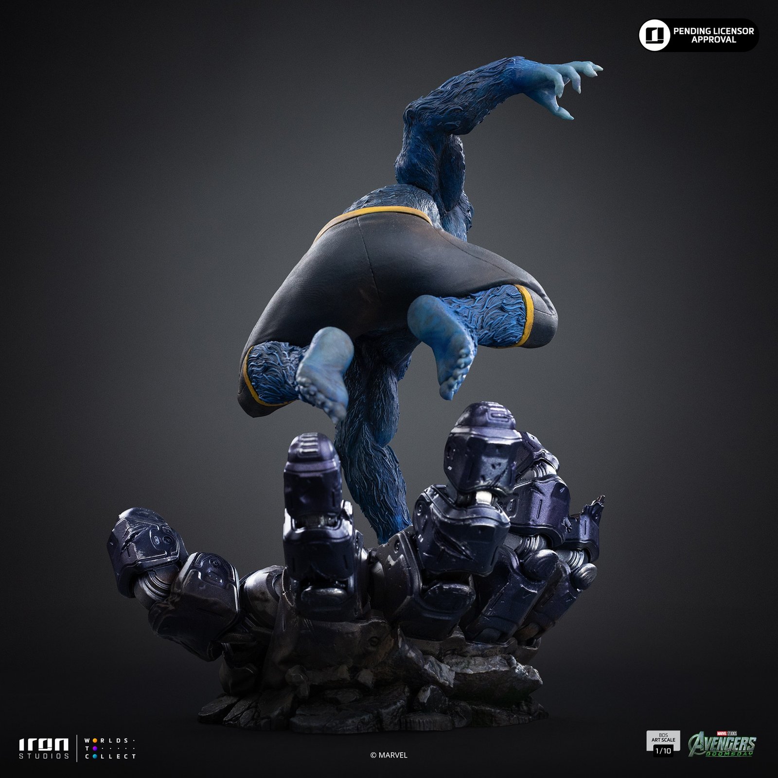Iron Studios Beast - Avengers Doomsday - BDS Art Scale 1/10 (FREE A4 Poster) - Image 2