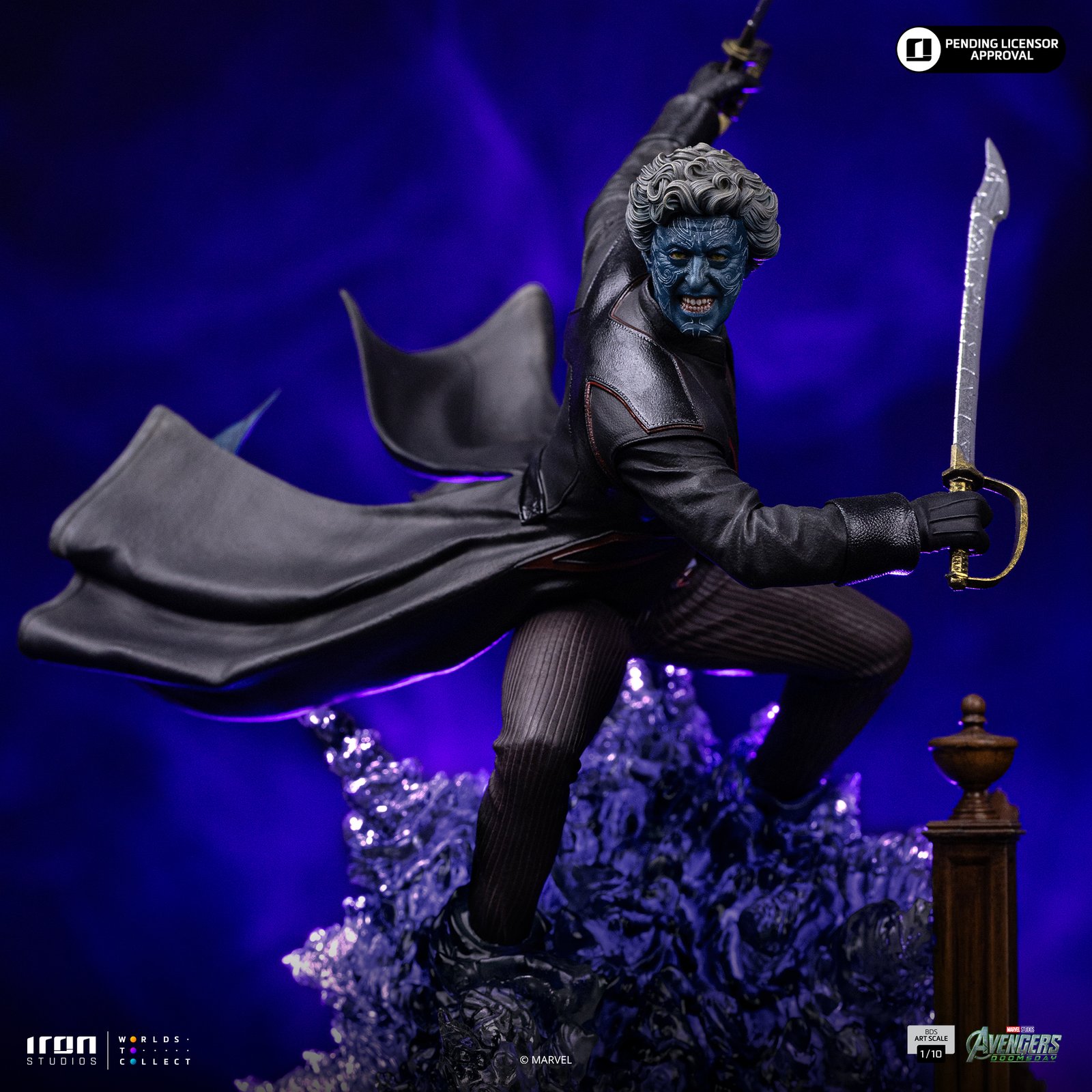 Iron Studios Nightcrawler - Avengers Doomsday -  BDS Art Scale 1/10  (FREE A4 Poster)