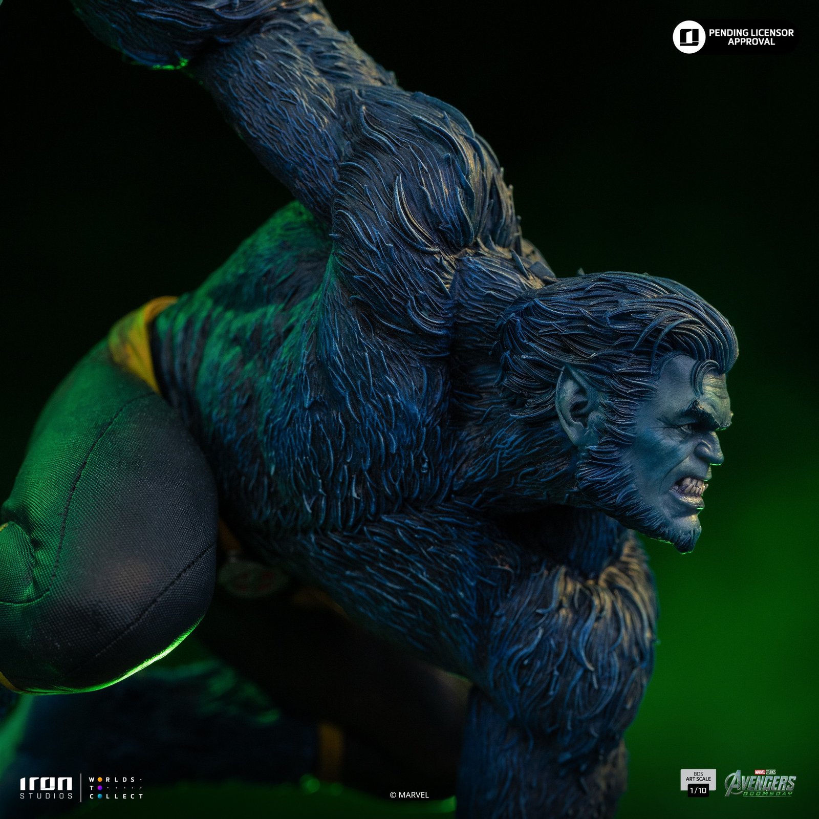 Iron Studios Beast - Avengers Doomsday - BDS Art Scale 1/10 (FREE A4 Poster) - Image 12