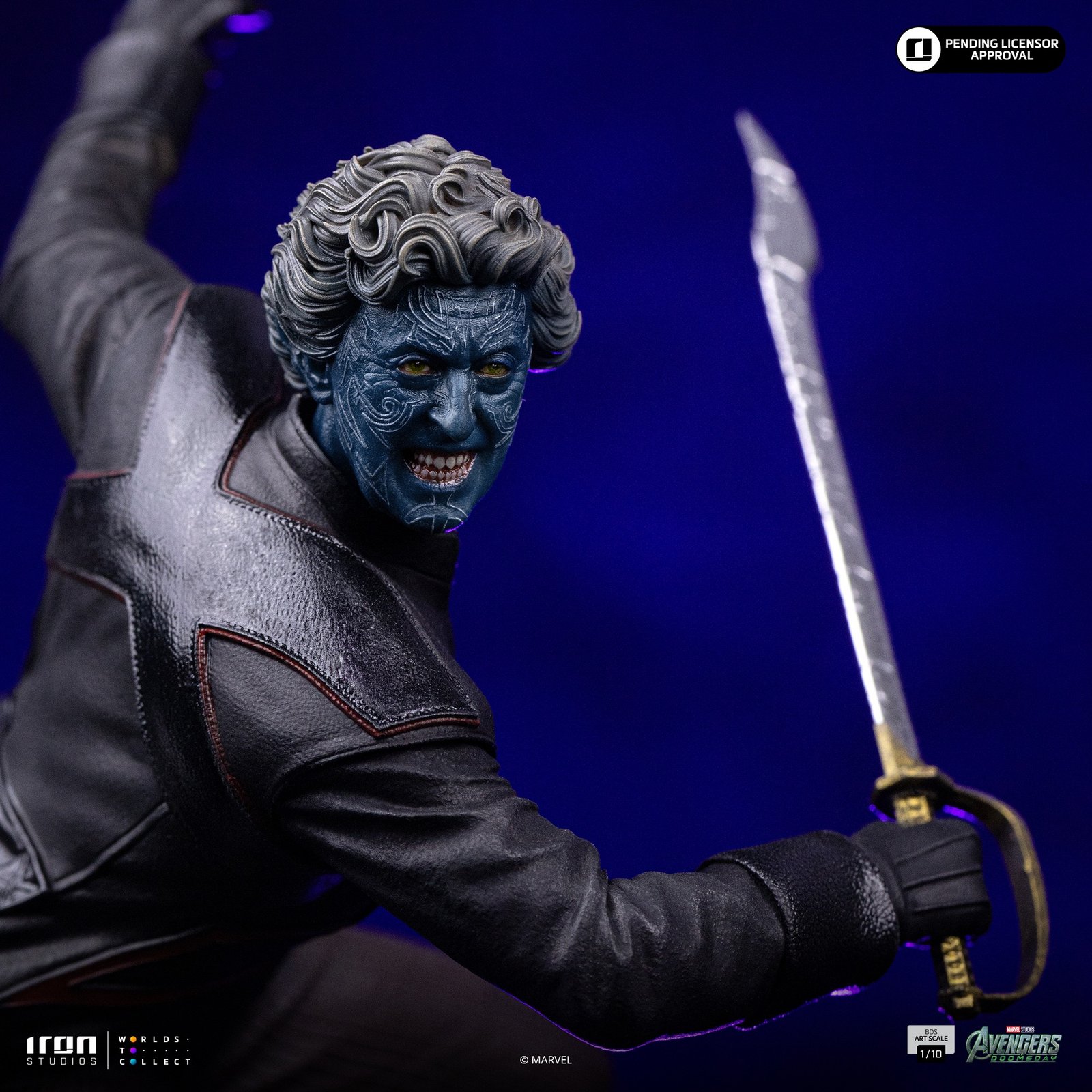 Iron Studios Nightcrawler - Avengers Doomsday - BDS Art Scale 1/10 (FREE A4 Poster) - Image 7