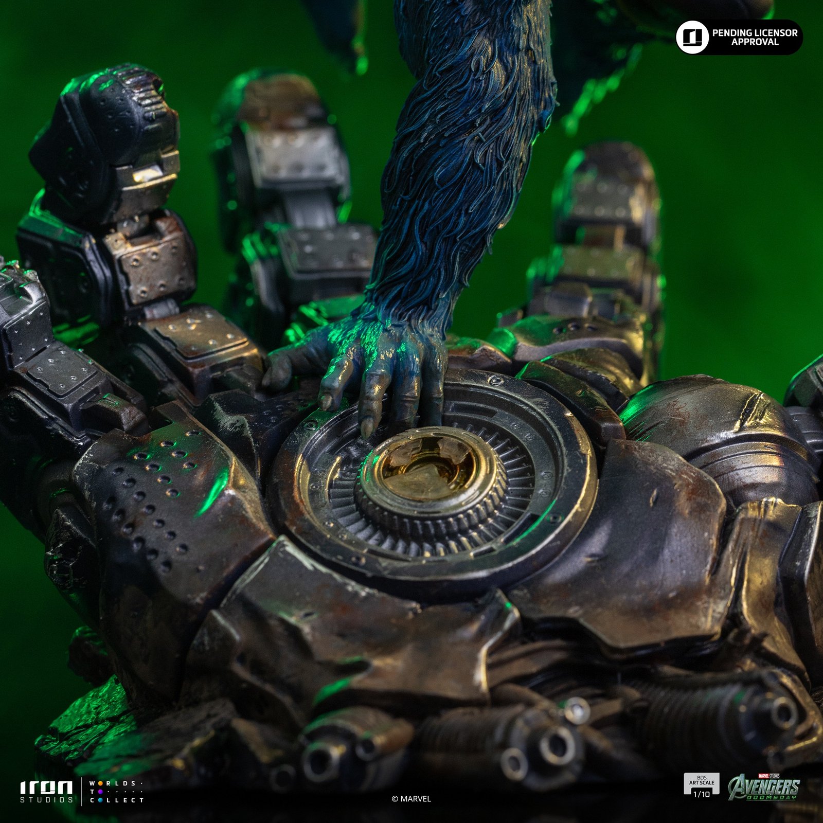 Iron Studios Beast - Avengers Doomsday - BDS Art Scale 1/10 (FREE A4 Poster) - Image 11